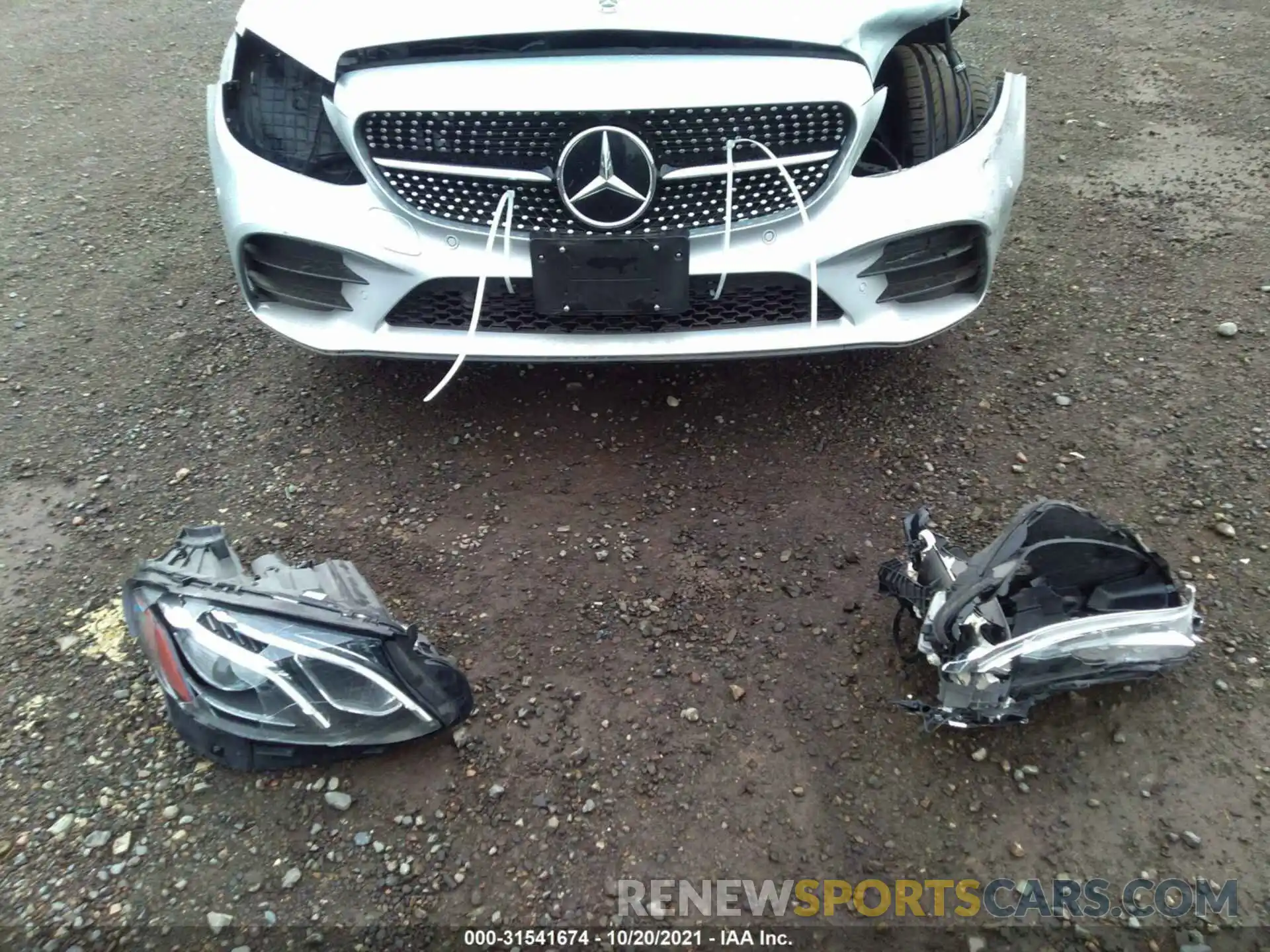 12 Photograph of a damaged car W1KWF8EB4LR565438 MERCEDES-BENZ C-CLASS 2020