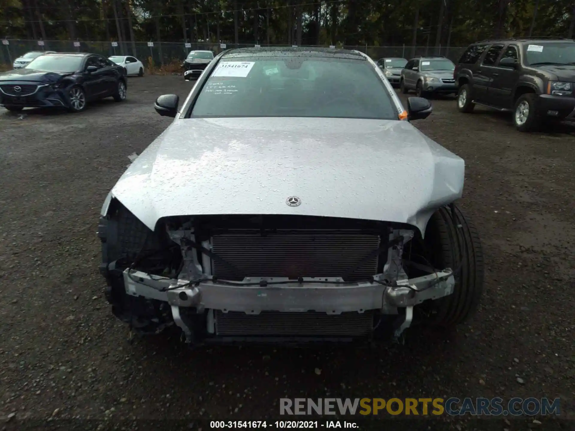 6 Photograph of a damaged car W1KWF8EB4LR565438 MERCEDES-BENZ C-CLASS 2020