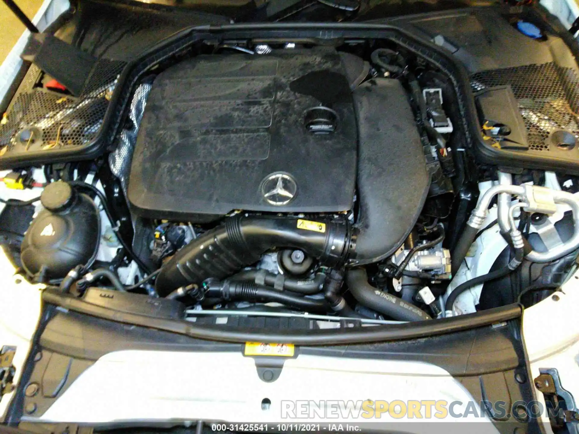 10 Photograph of a damaged car W1KWF8EB4LR592641 MERCEDES-BENZ C-CLASS 2020