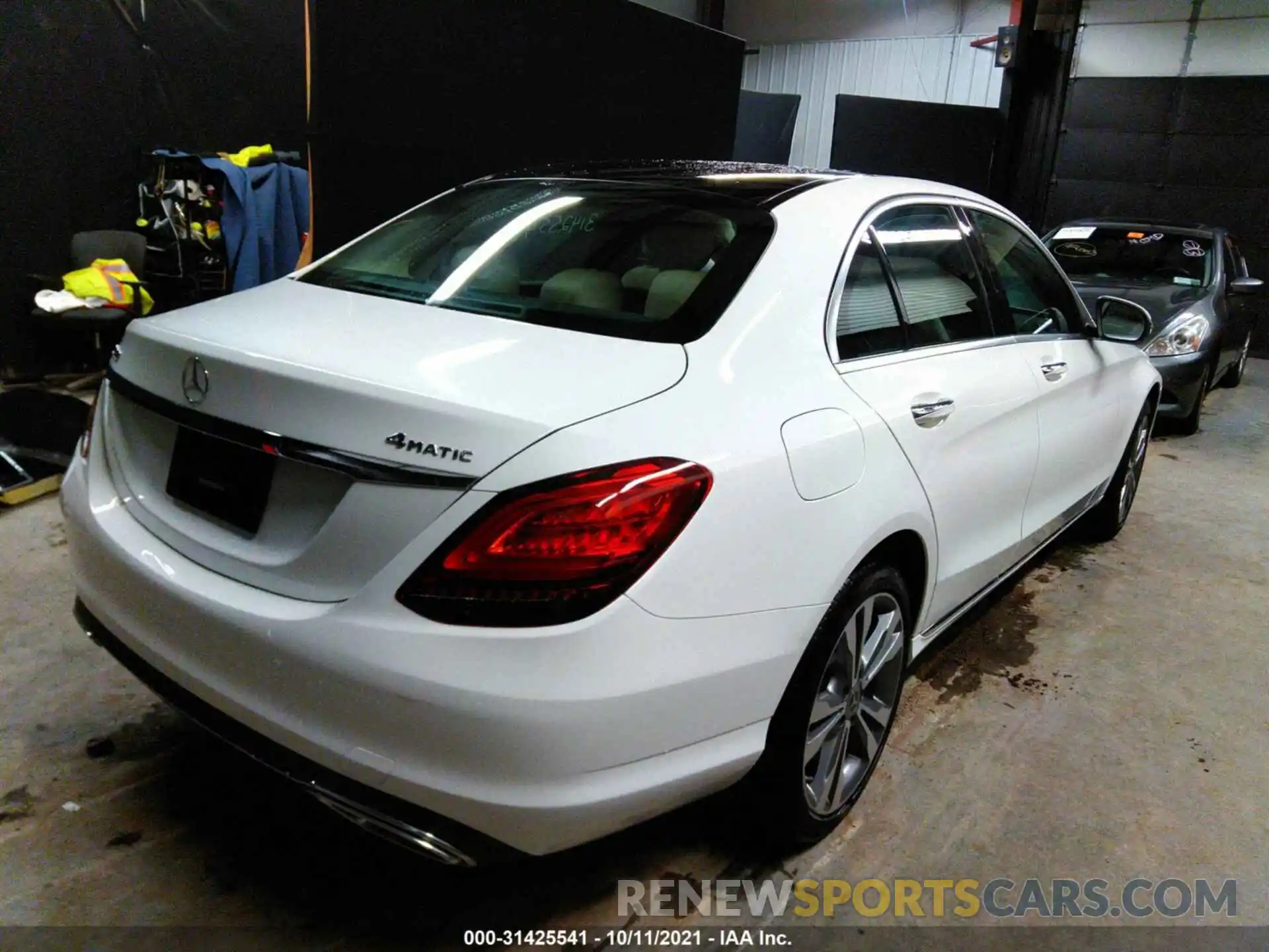 4 Photograph of a damaged car W1KWF8EB4LR592641 MERCEDES-BENZ C-CLASS 2020