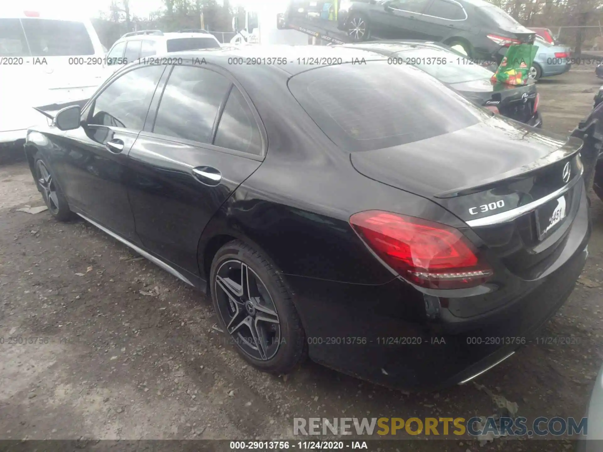 3 Photograph of a damaged car W1KWF8EB4LR596530 MERCEDES-BENZ C-CLASS 2020