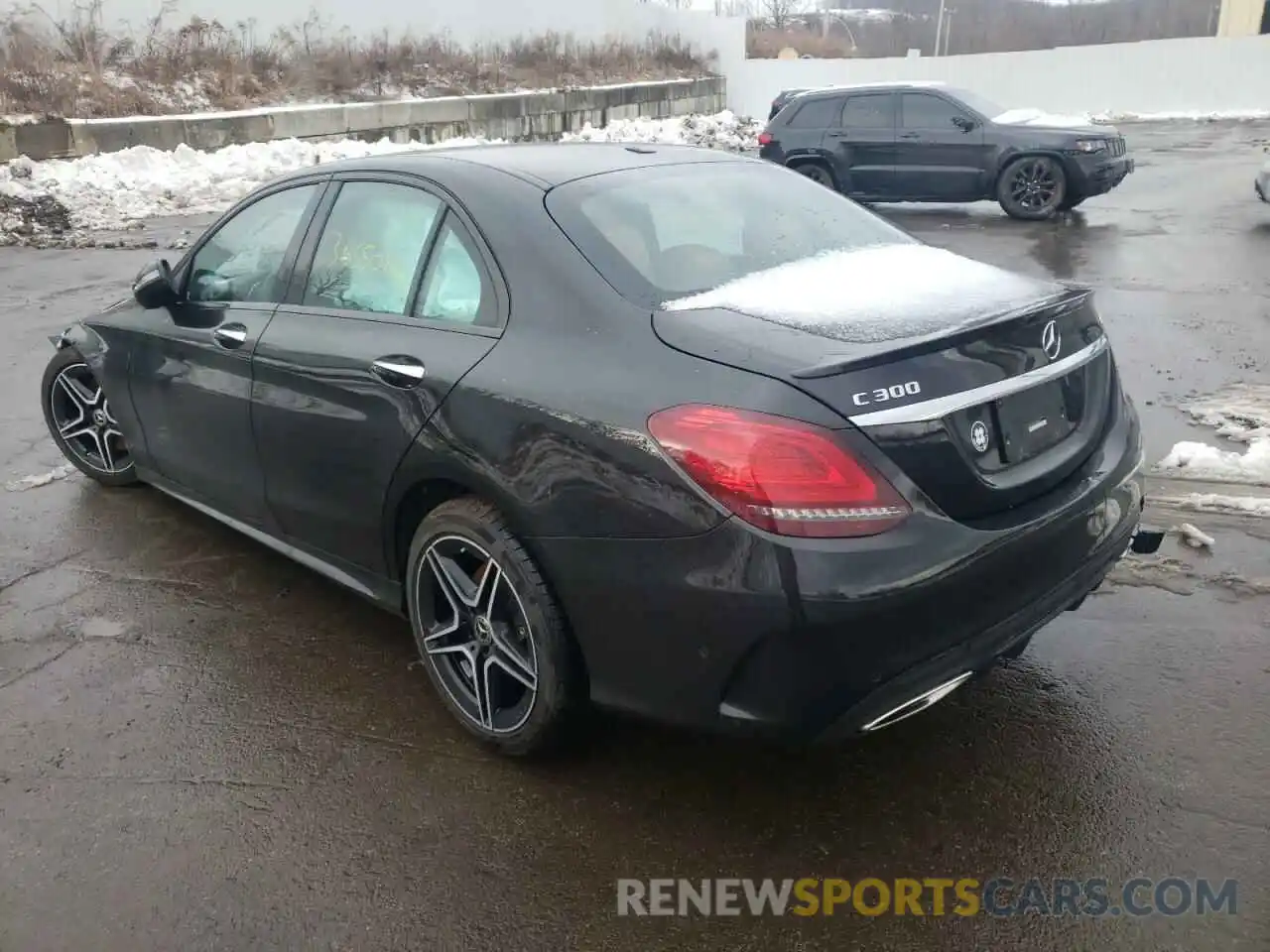 3 Photograph of a damaged car W1KWF8EB4LR597239 MERCEDES-BENZ C-CLASS 2020