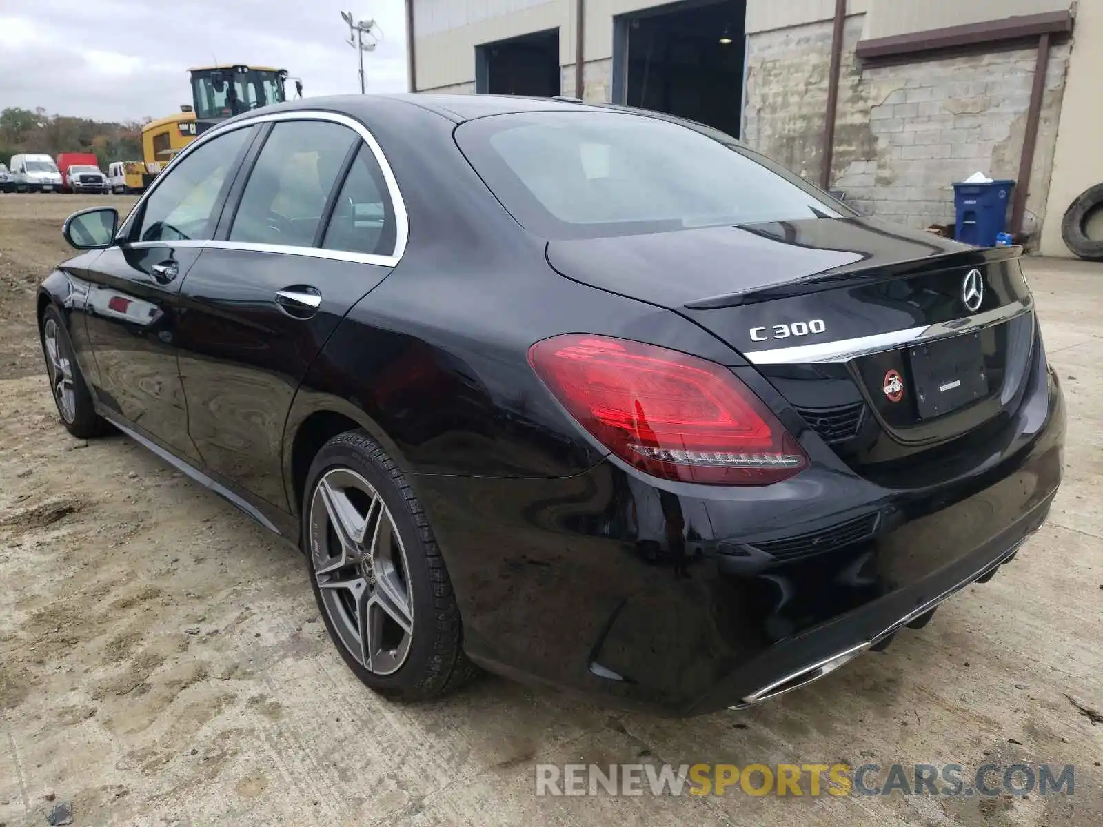 3 Photograph of a damaged car W1KWF8EB5LR578540 MERCEDES-BENZ C-CLASS 2020