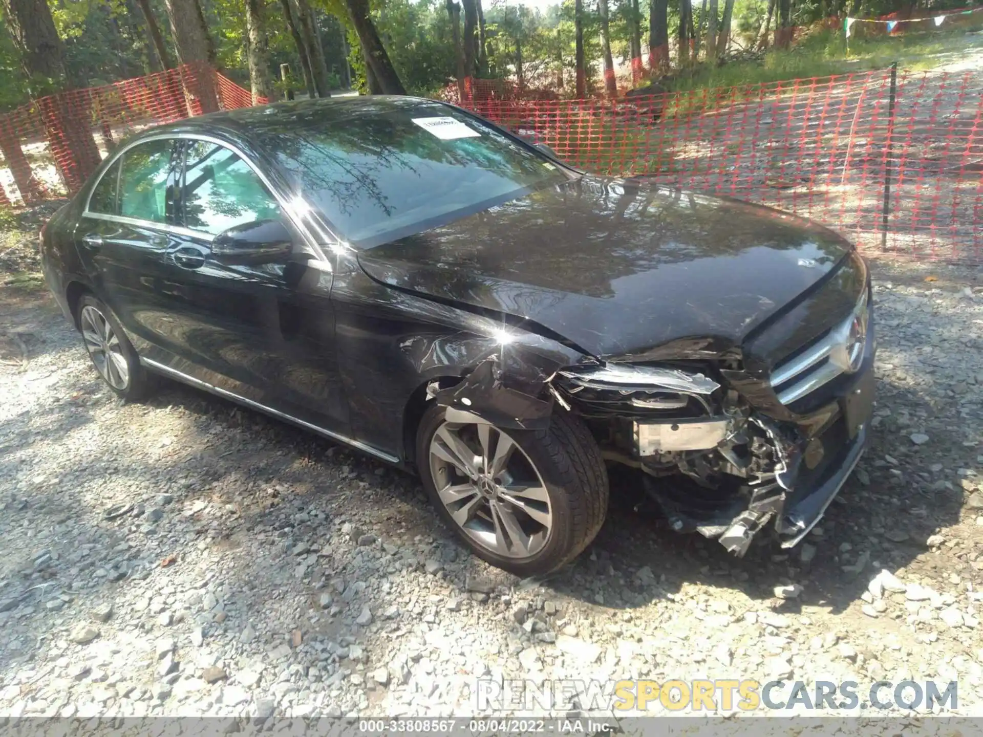 1 Фотография поврежденного автомобиля W1KWF8EB5LR598948 MERCEDES-BENZ C-CLASS 2020