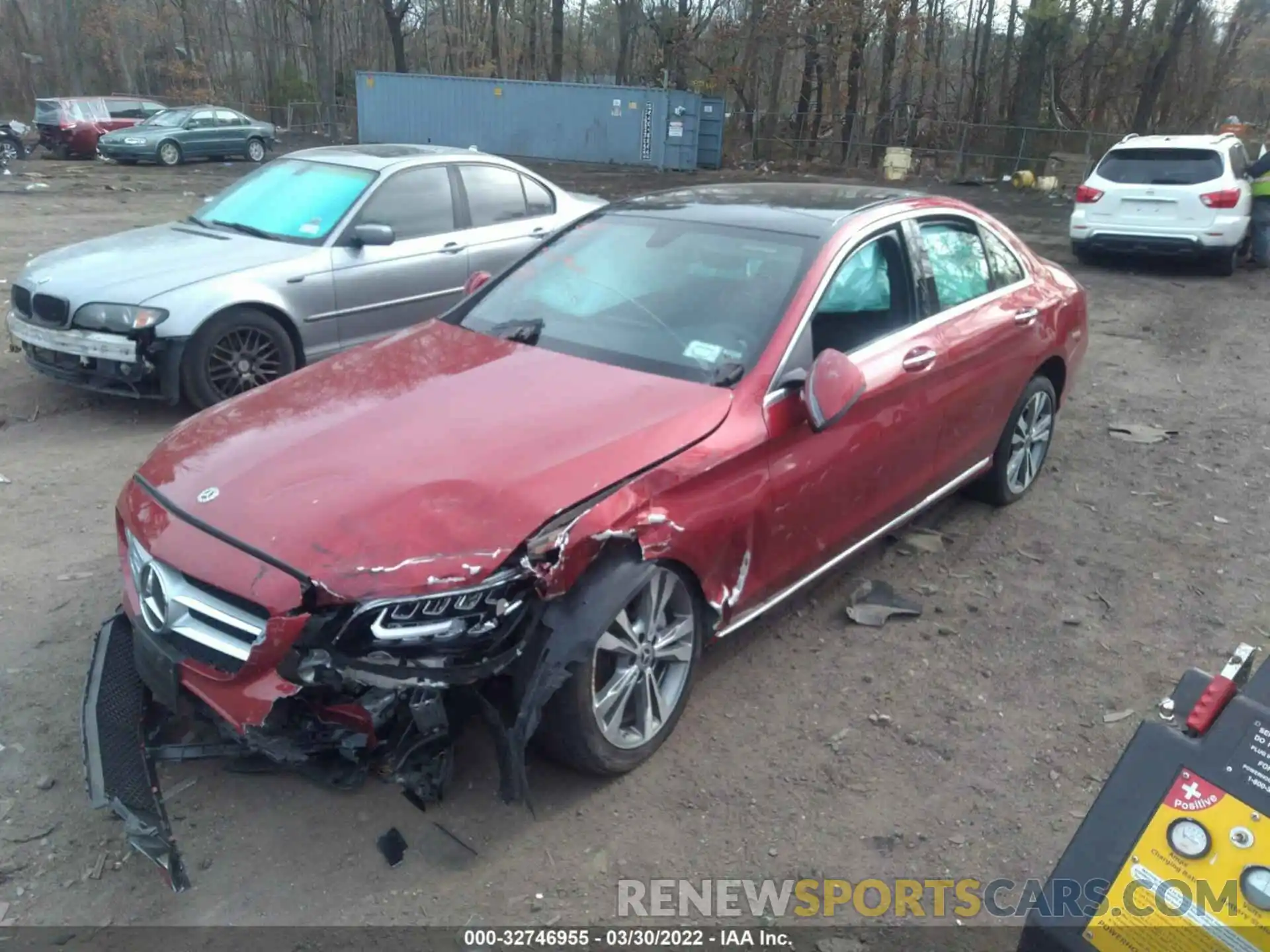 6 Photograph of a damaged car W1KWF8EB5LR602013 MERCEDES-BENZ C-CLASS 2020