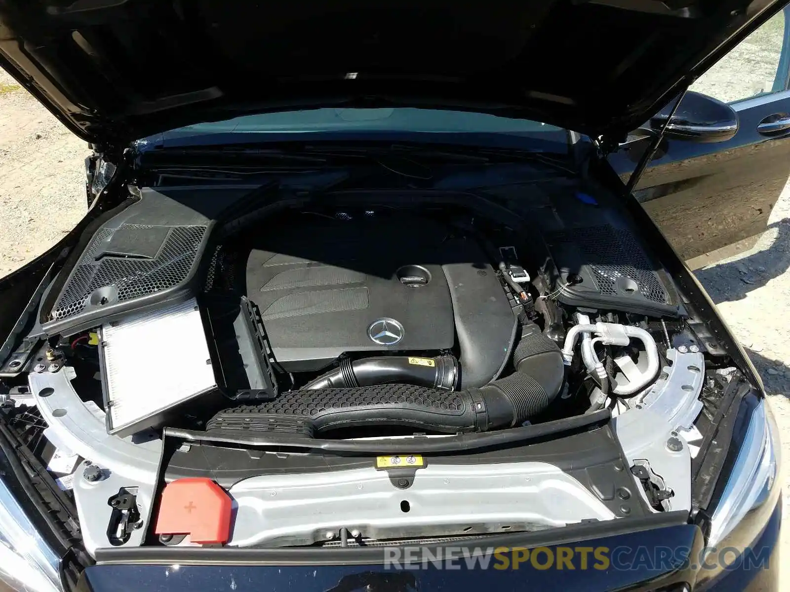 7 Photograph of a damaged car W1KWF8EB6LR575548 MERCEDES-BENZ C CLASS 2020