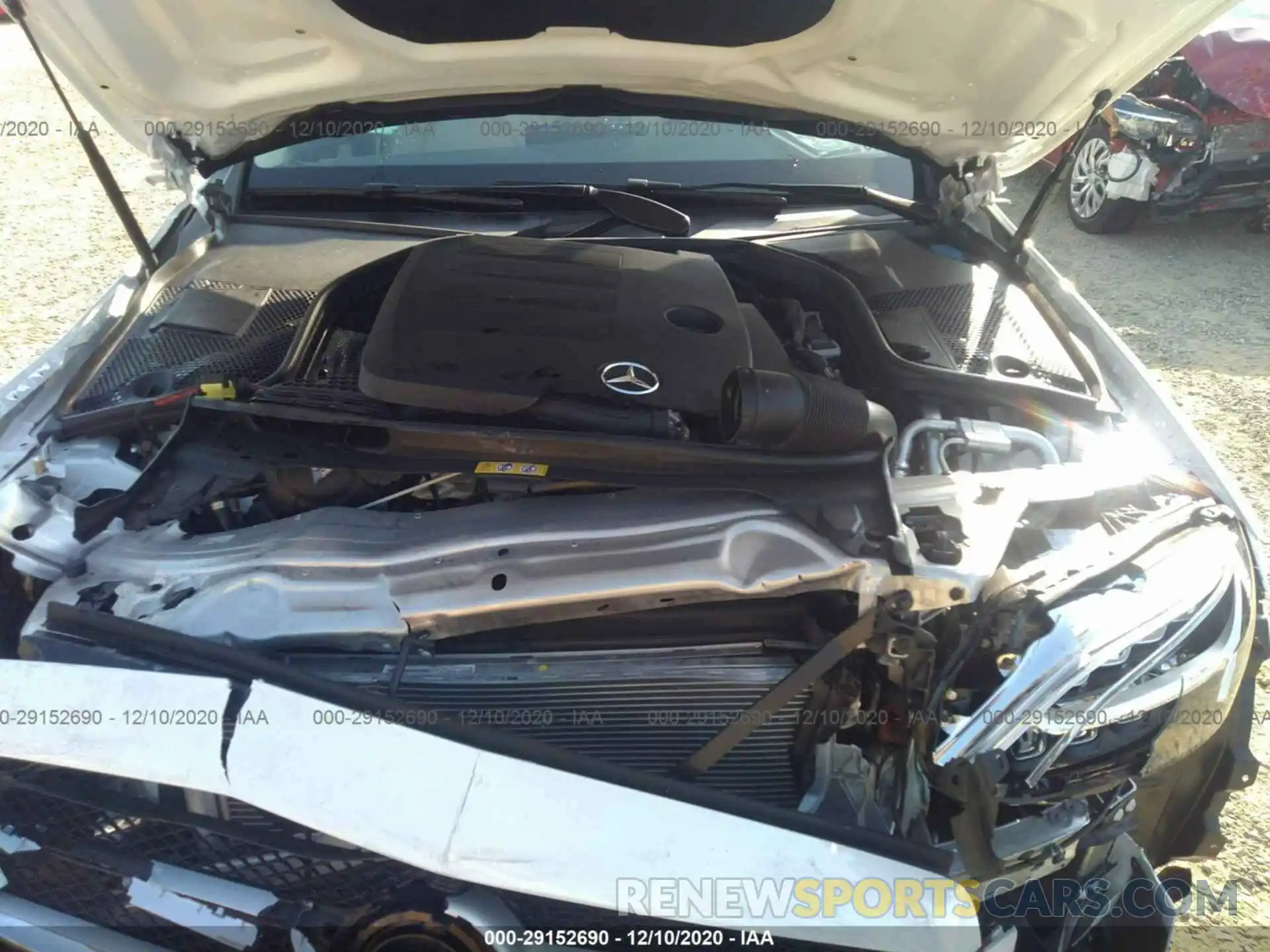 10 Photograph of a damaged car W1KWF8EB7LR575235 MERCEDES-BENZ C-CLASS 2020