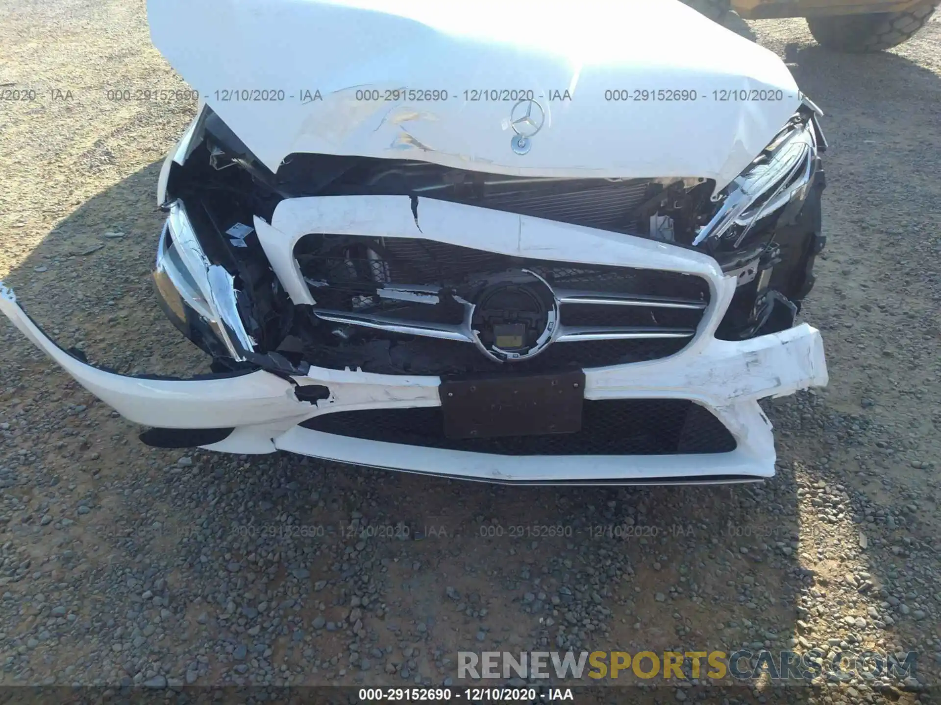 6 Photograph of a damaged car W1KWF8EB7LR575235 MERCEDES-BENZ C-CLASS 2020