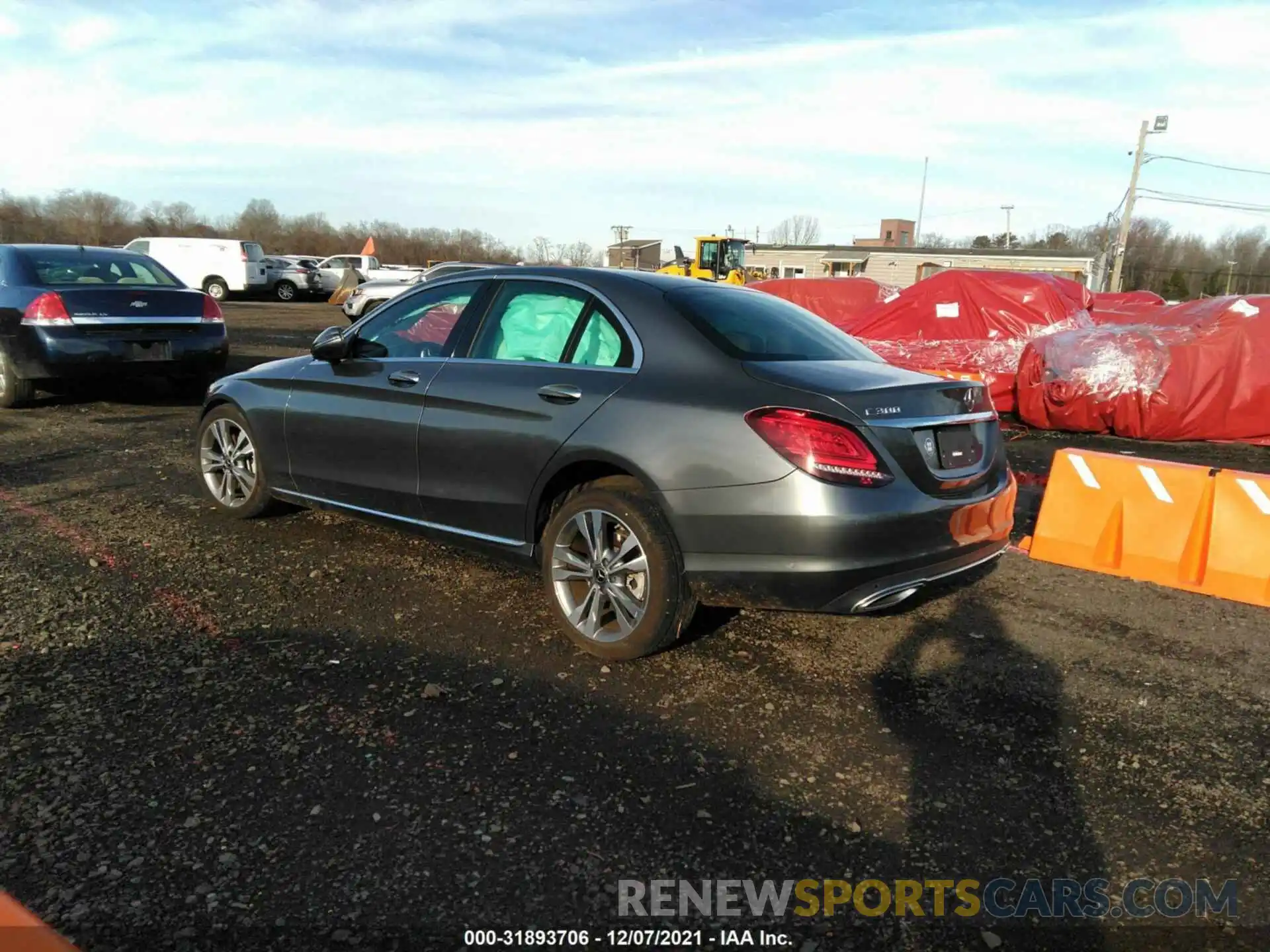 3 Photograph of a damaged car W1KWF8EB7LR580855 MERCEDES-BENZ C-CLASS 2020