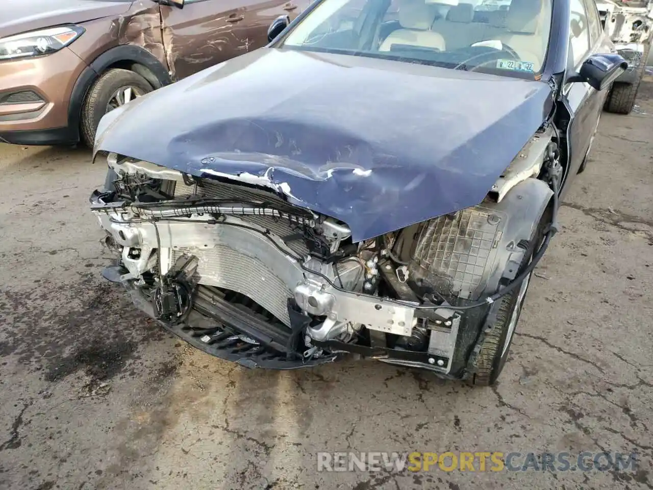 9 Photograph of a damaged car W1KWF8EB8LR571324 MERCEDES-BENZ C-CLASS 2020