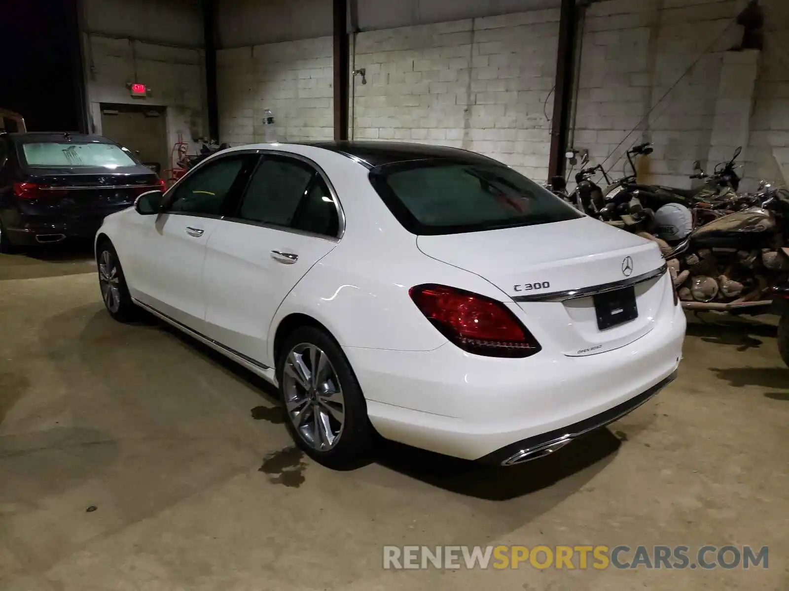 3 Photograph of a damaged car W1KWF8EB8LR602586 MERCEDES-BENZ C-CLASS 2020