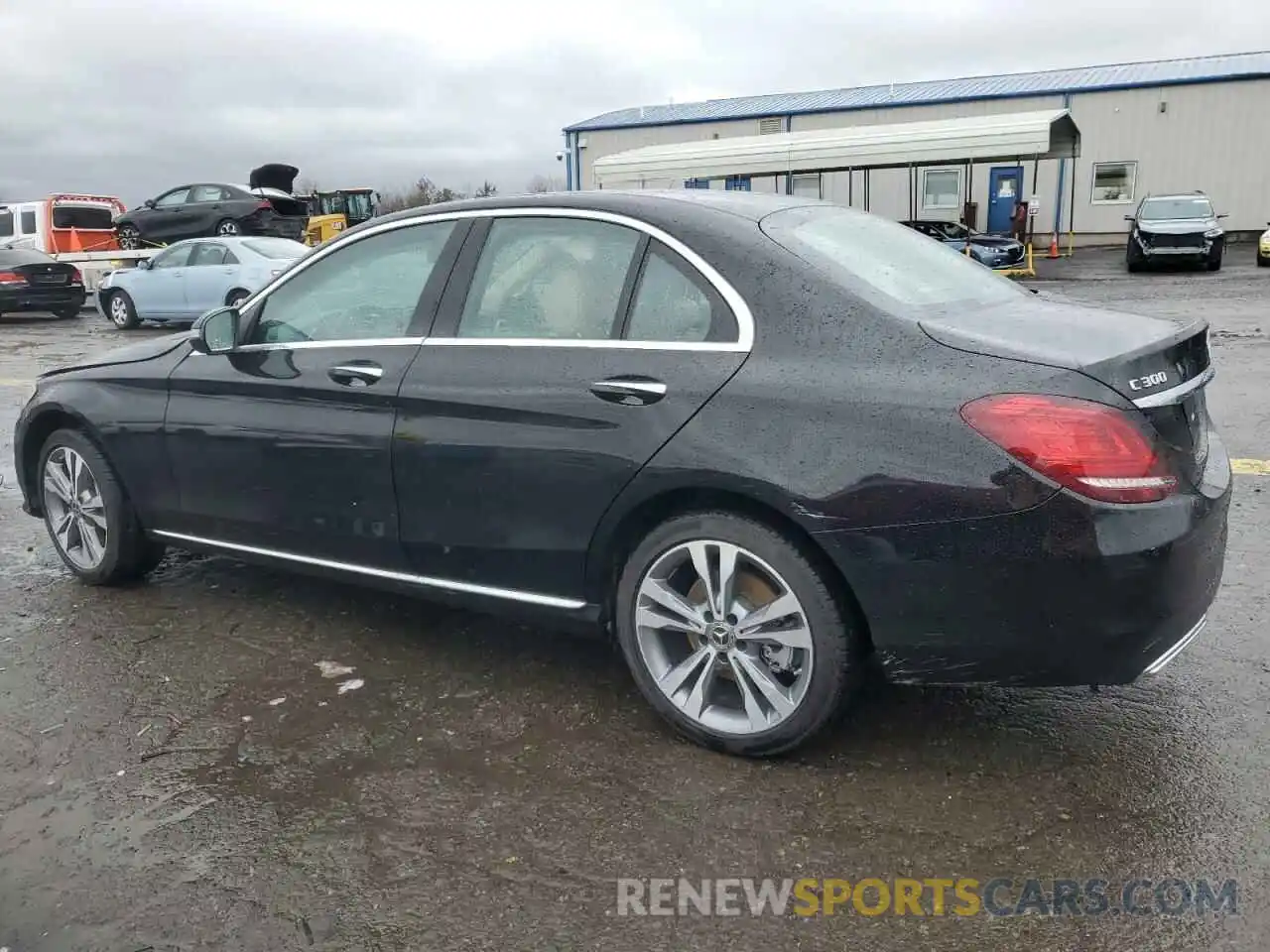 2 Photograph of a damaged car W1KWF8EB9LR577567 MERCEDES-BENZ C-CLASS 2020