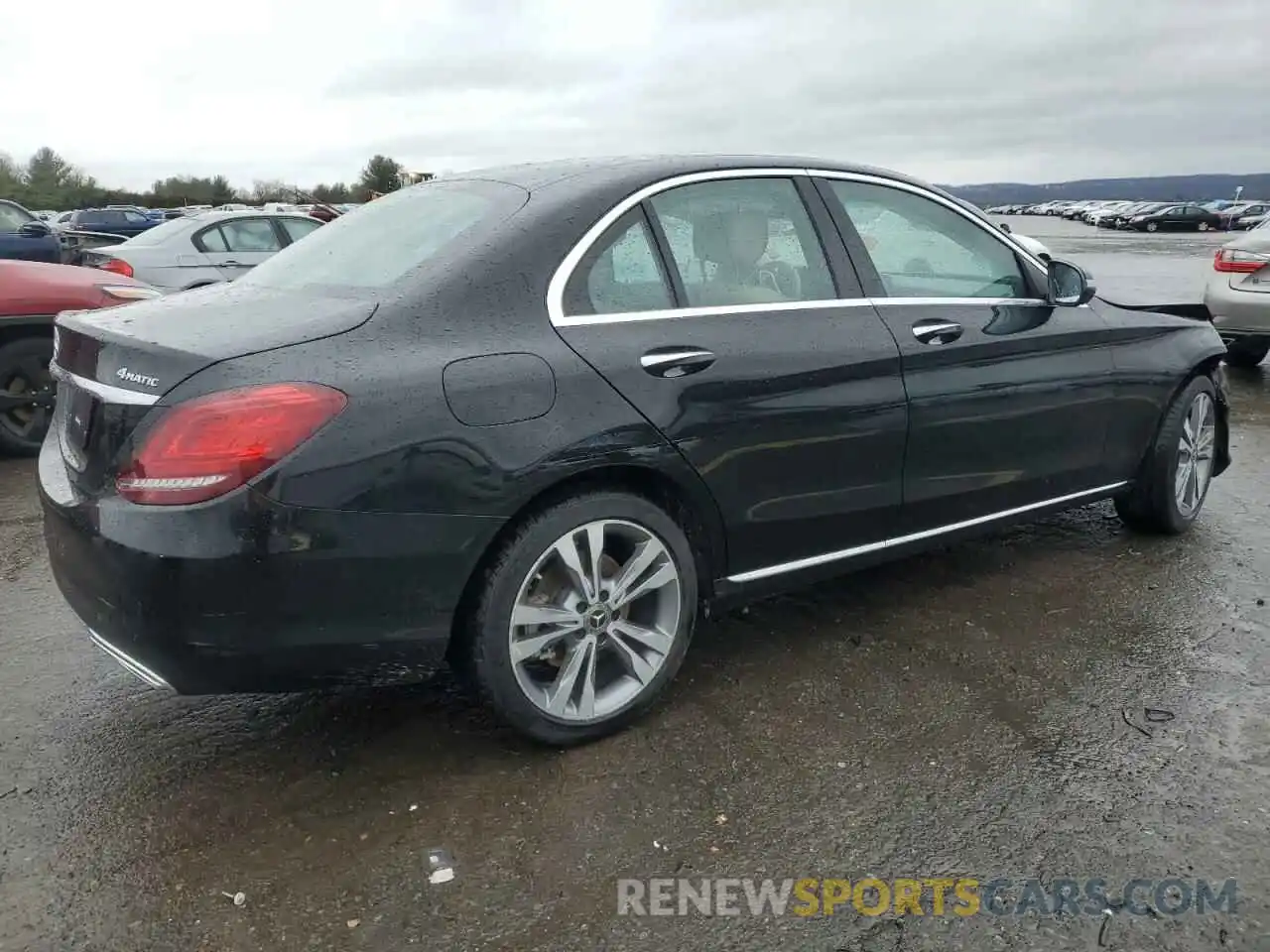 3 Photograph of a damaged car W1KWF8EB9LR577567 MERCEDES-BENZ C-CLASS 2020