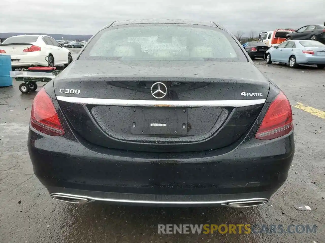 6 Photograph of a damaged car W1KWF8EB9LR577567 MERCEDES-BENZ C-CLASS 2020