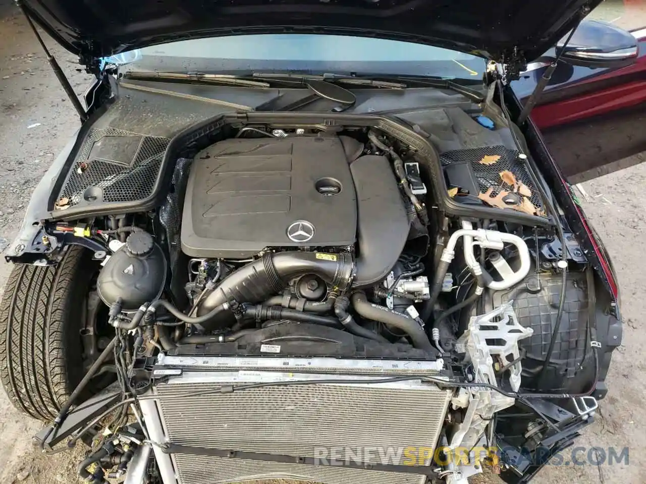 7 Photograph of a damaged car W1KWF8EB9LR589511 MERCEDES-BENZ C-CLASS 2020