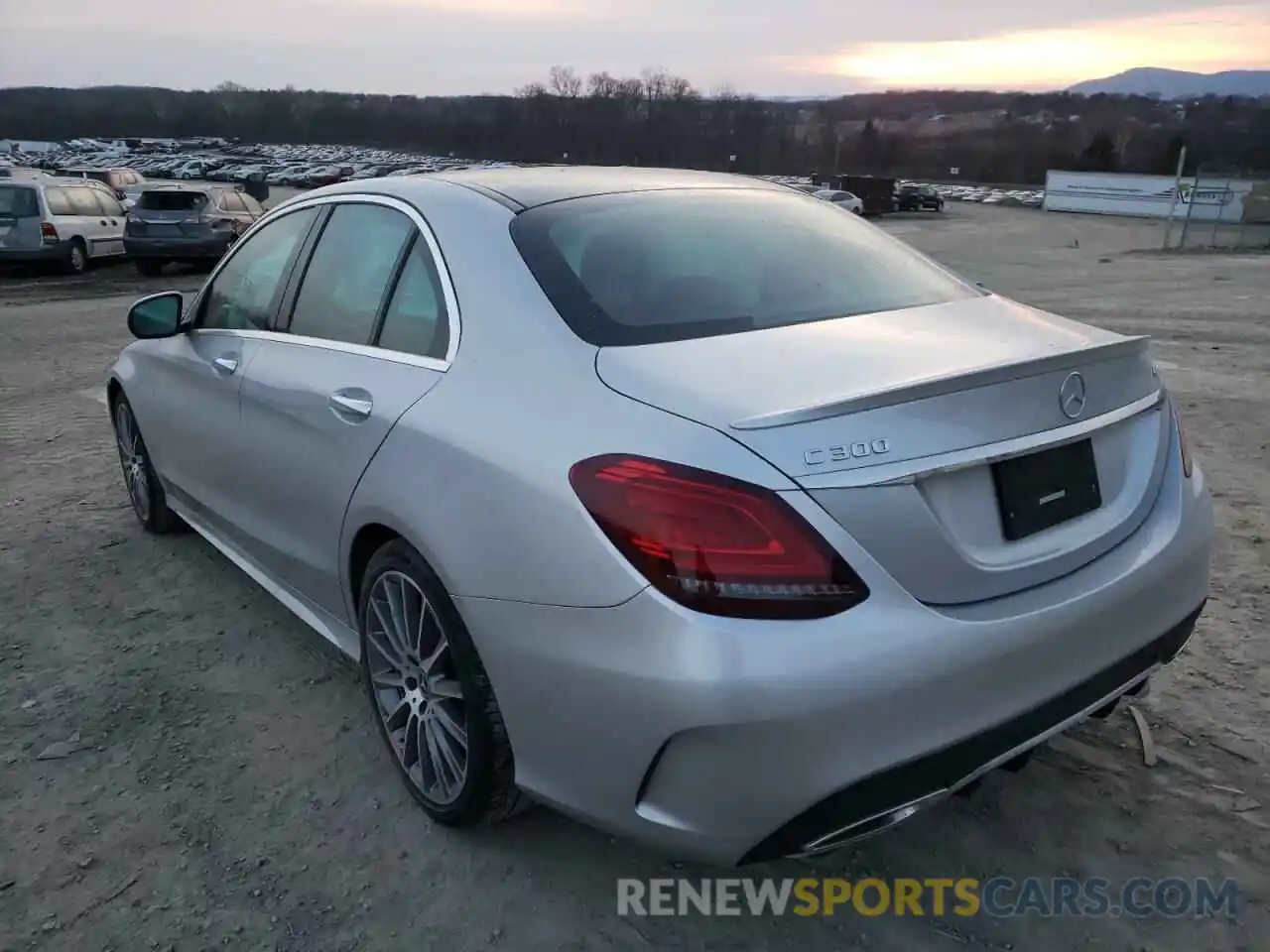 3 Photograph of a damaged car W1KWF8EB9LR595003 MERCEDES-BENZ C-CLASS 2020