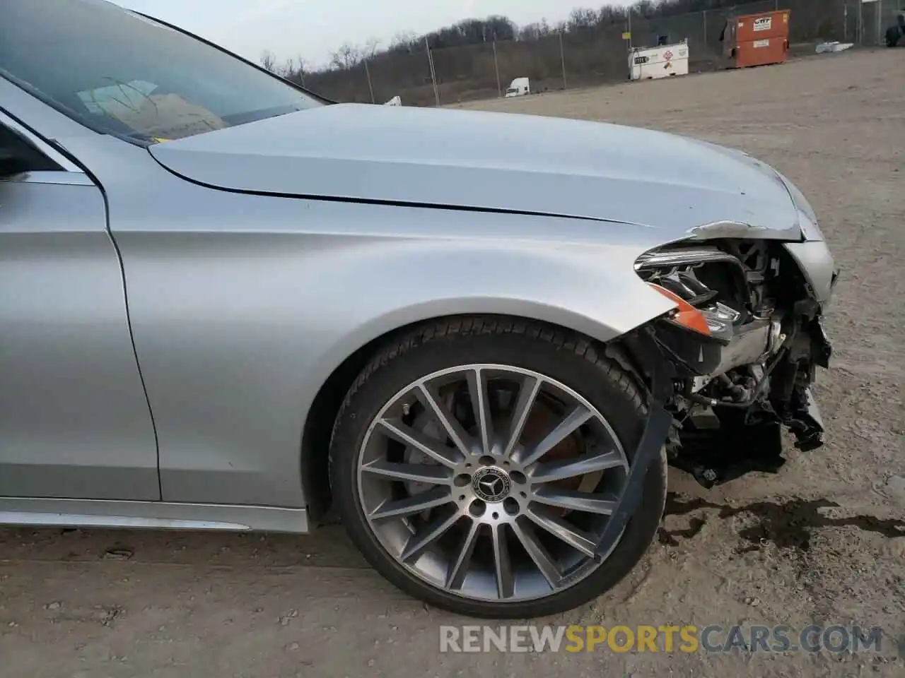 9 Photograph of a damaged car W1KWF8EB9LR595003 MERCEDES-BENZ C-CLASS 2020