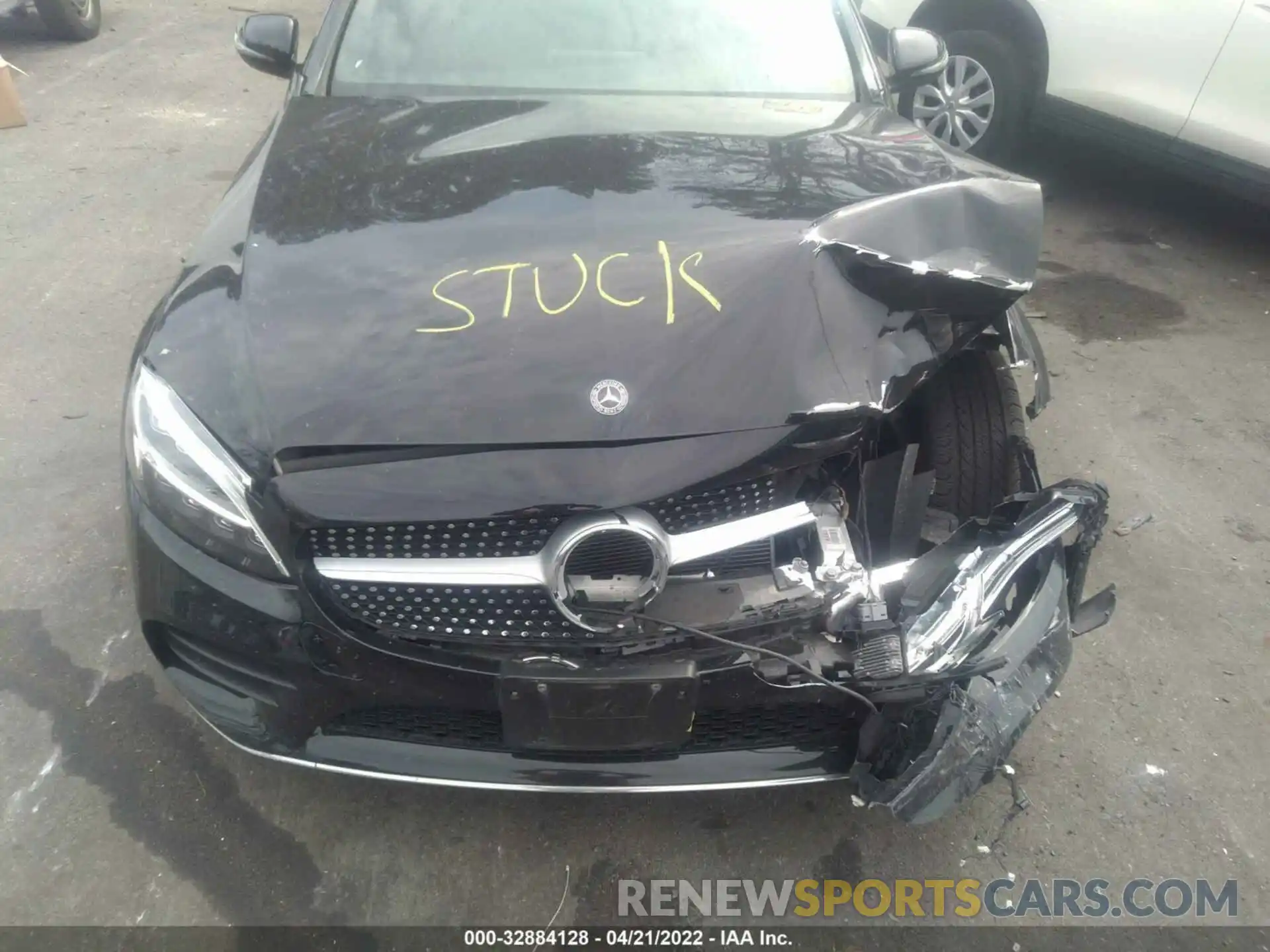 10 Photograph of a damaged car W1KWF8EBXLR570241 MERCEDES-BENZ C-CLASS 2020