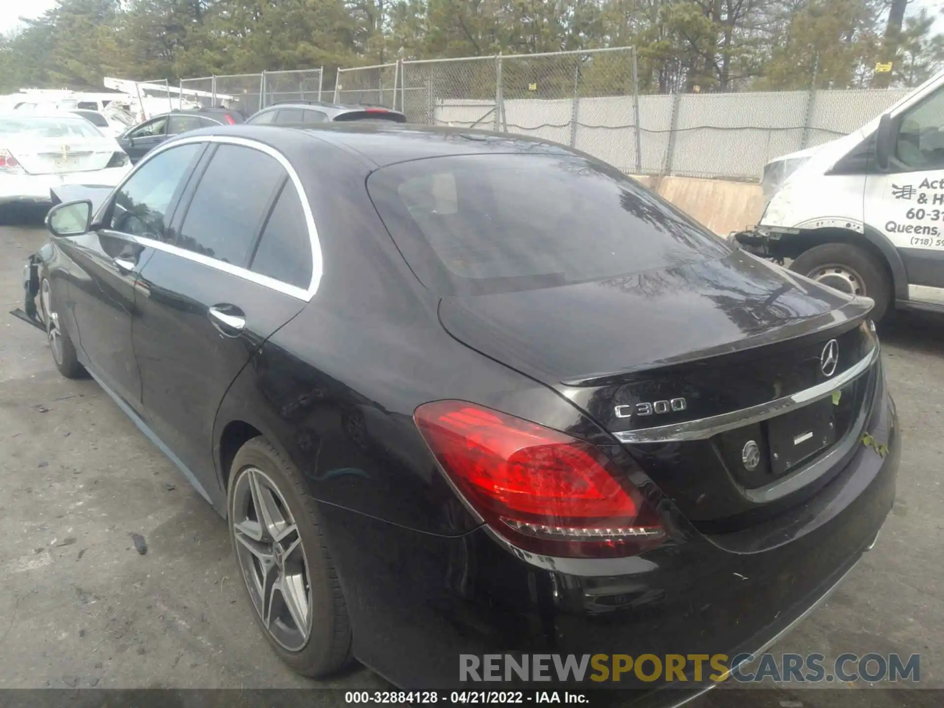 3 Photograph of a damaged car W1KWF8EBXLR570241 MERCEDES-BENZ C-CLASS 2020