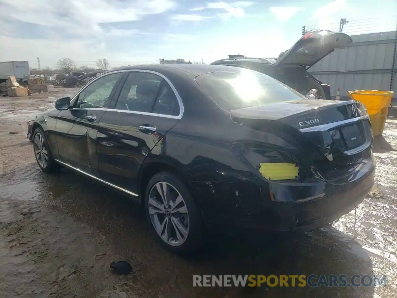 3 Photograph of a damaged car W1KWF8EBXLR593938 MERCEDES-BENZ C-CLASS 2020