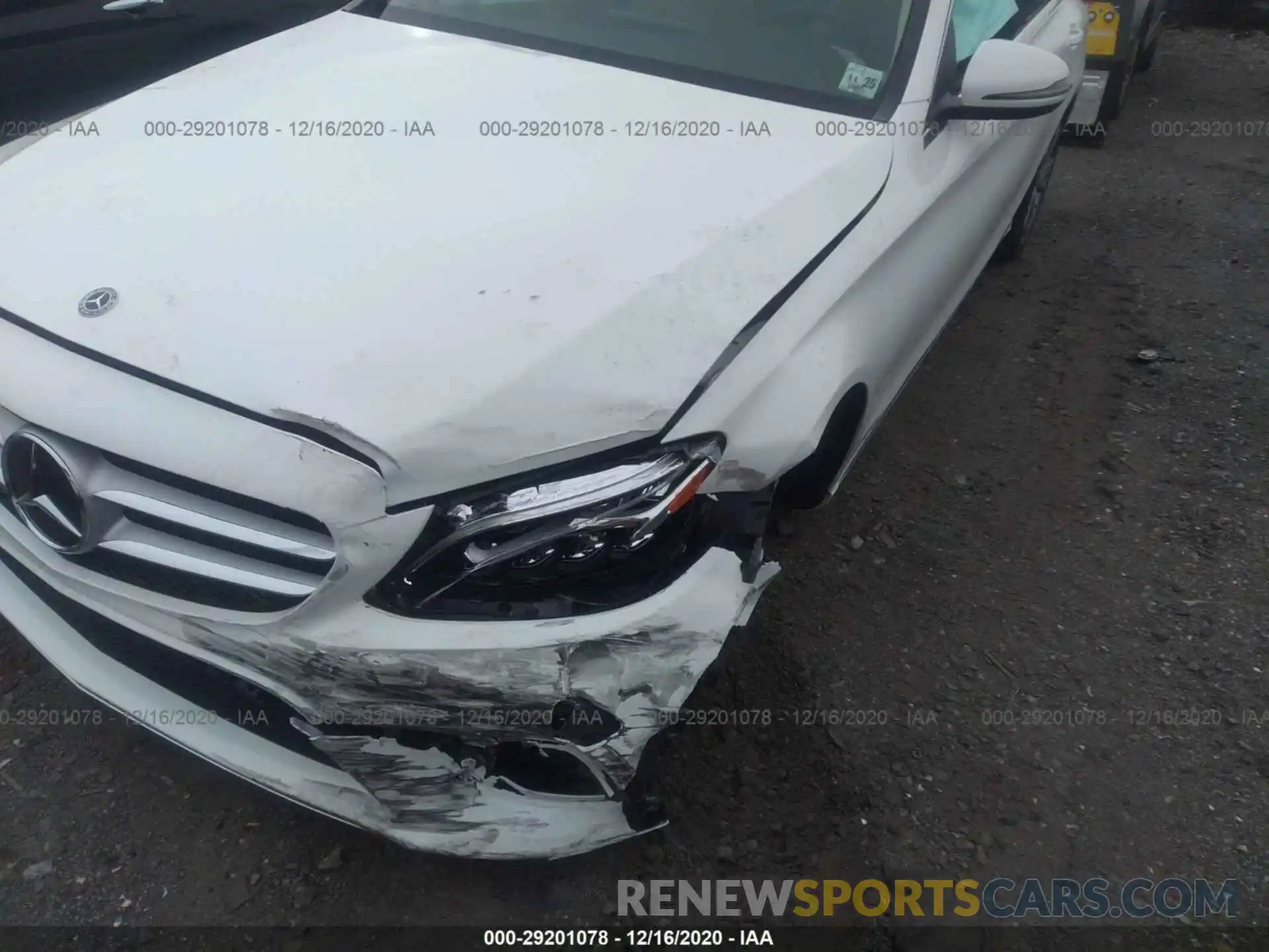 6 Фотография поврежденного автомобиля W1KWF8EBXLR602847 MERCEDES-BENZ C-CLASS 2020