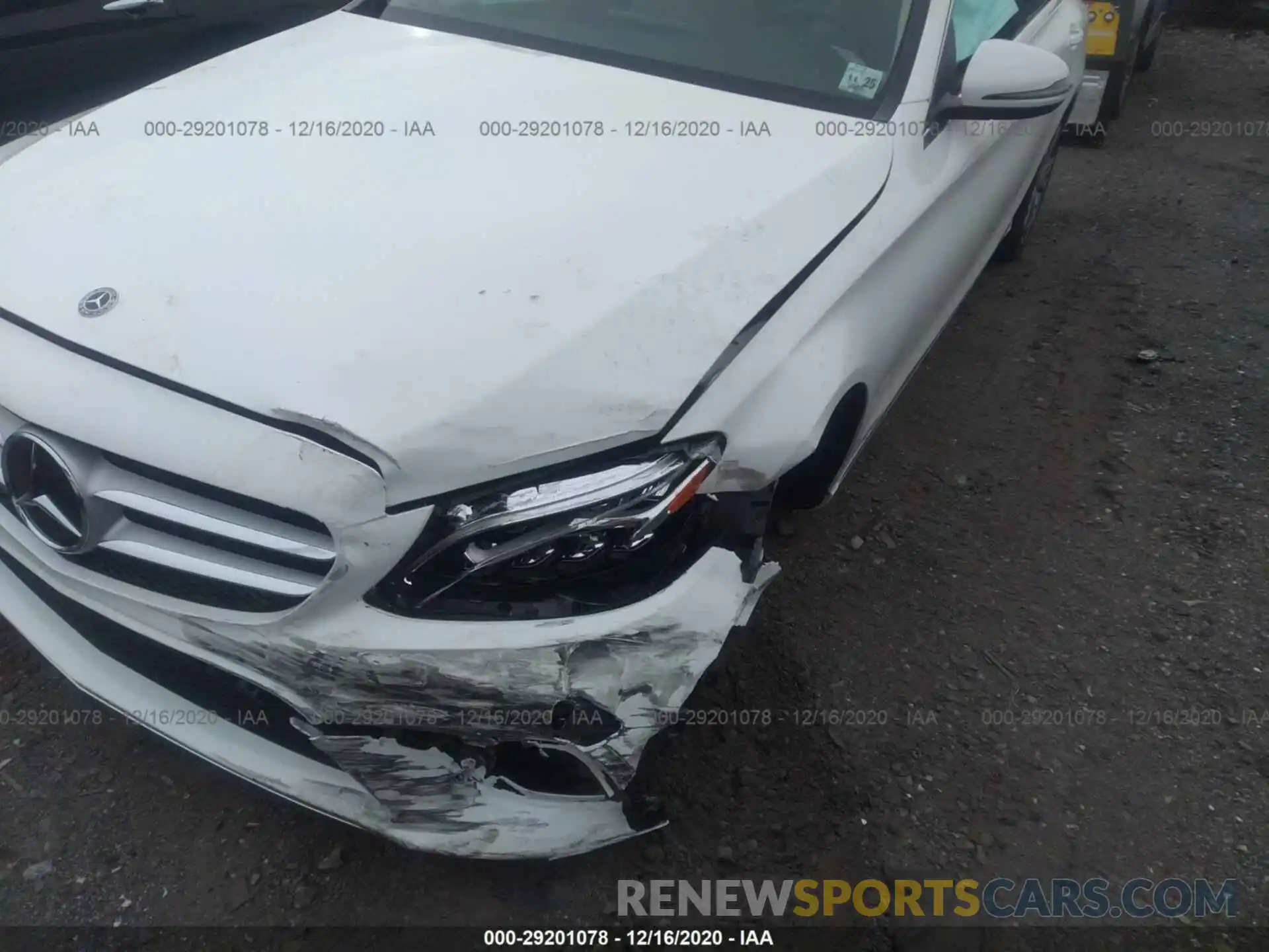 6 Photograph of a damaged car W1KWF8EBXLR602847 MERCEDES-BENZ C-CLASS 2020