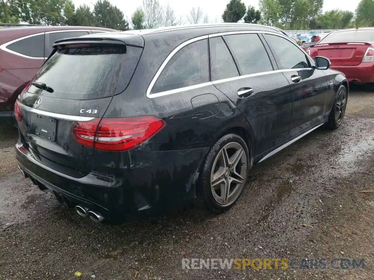 4 Photograph of a damaged car W1KWH6EB4LG011357 MERCEDES-BENZ C-CLASS 2020