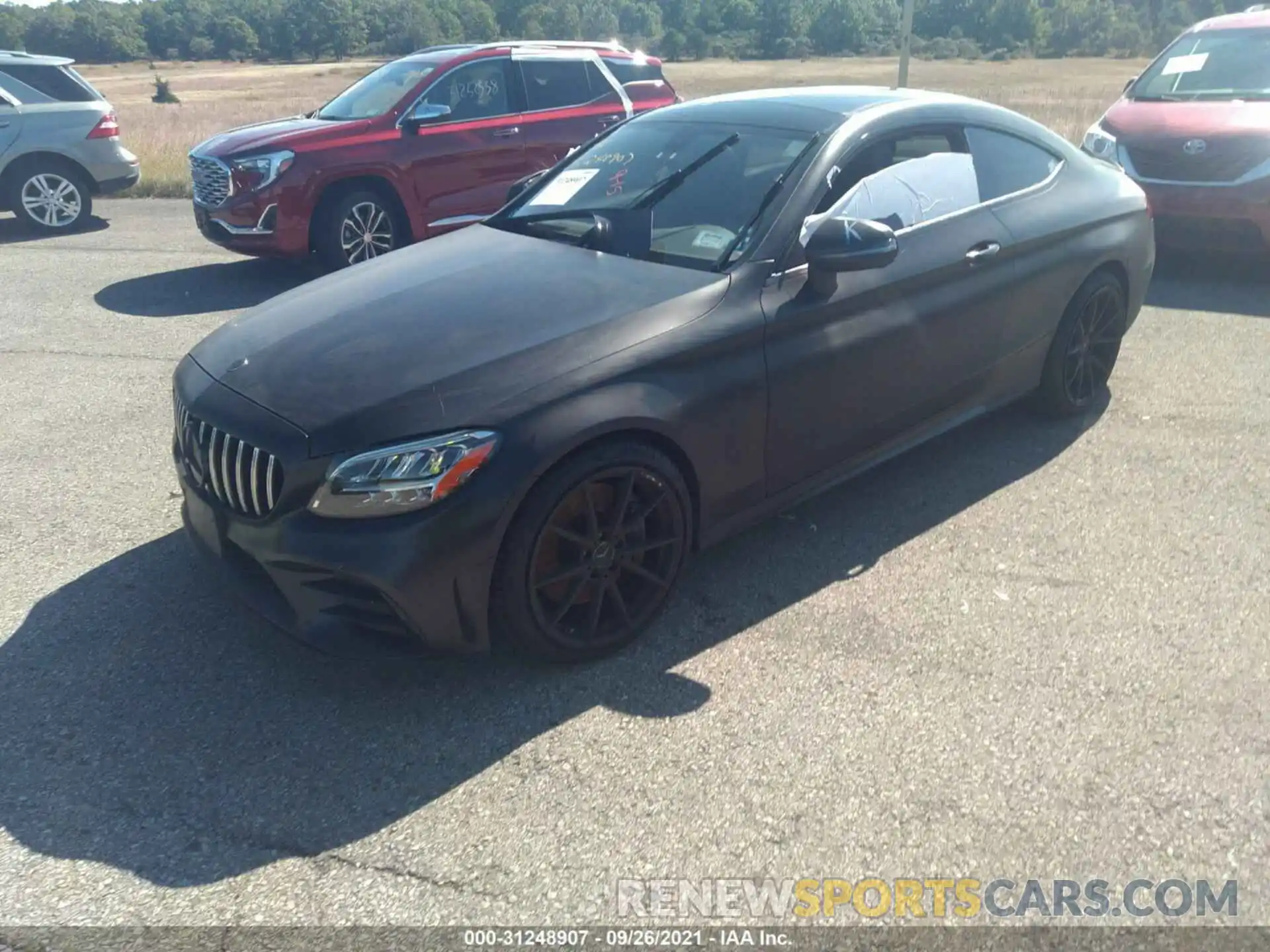 2 Photograph of a damaged car W1KWJ6EB0LG019766 MERCEDES-BENZ C-CLASS 2020