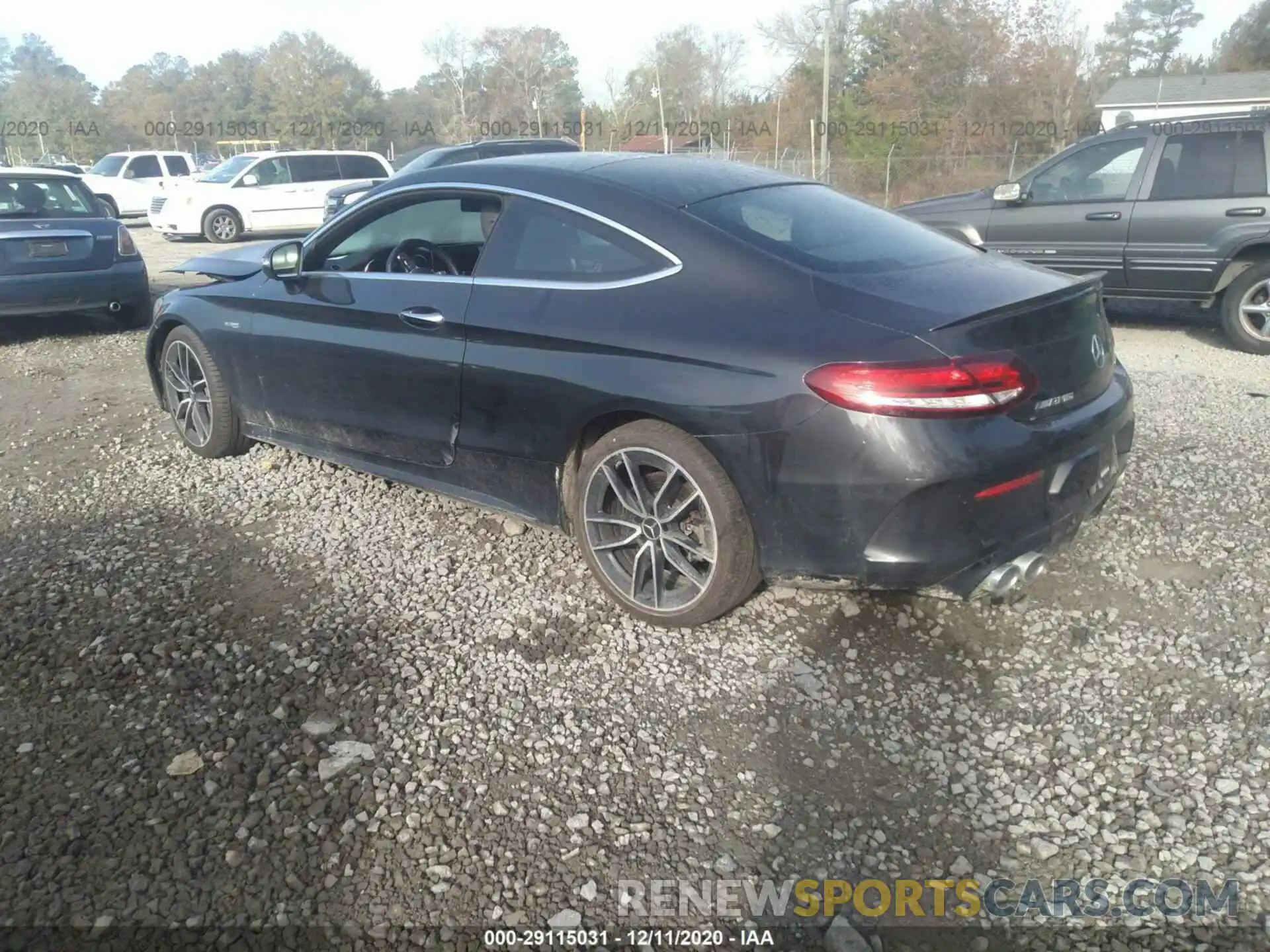 3 Photograph of a damaged car W1KWJ6EB3LF991092 MERCEDES-BENZ C-CLASS 2020