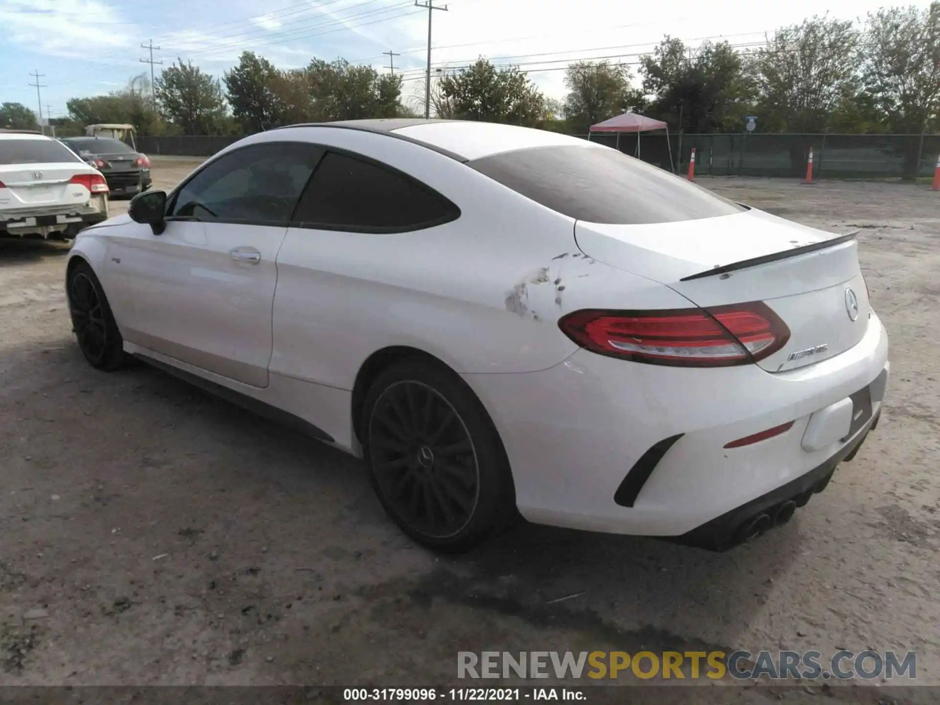 3 Photograph of a damaged car W1KWJ6EB9LF999987 MERCEDES-BENZ C-CLASS 2020