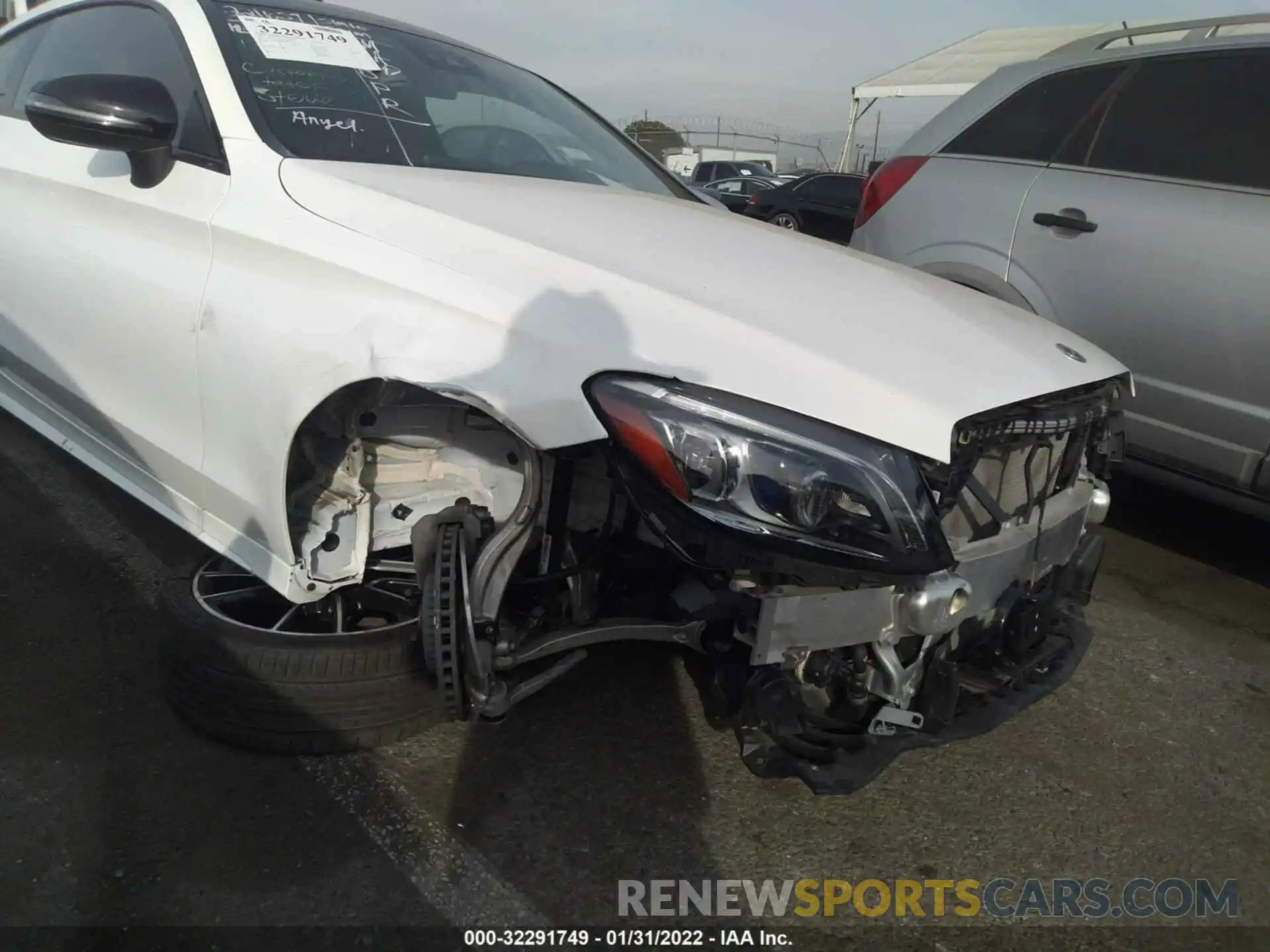 6 Photograph of a damaged car W1KWJ8DB0LG004486 MERCEDES-BENZ C-CLASS 2020