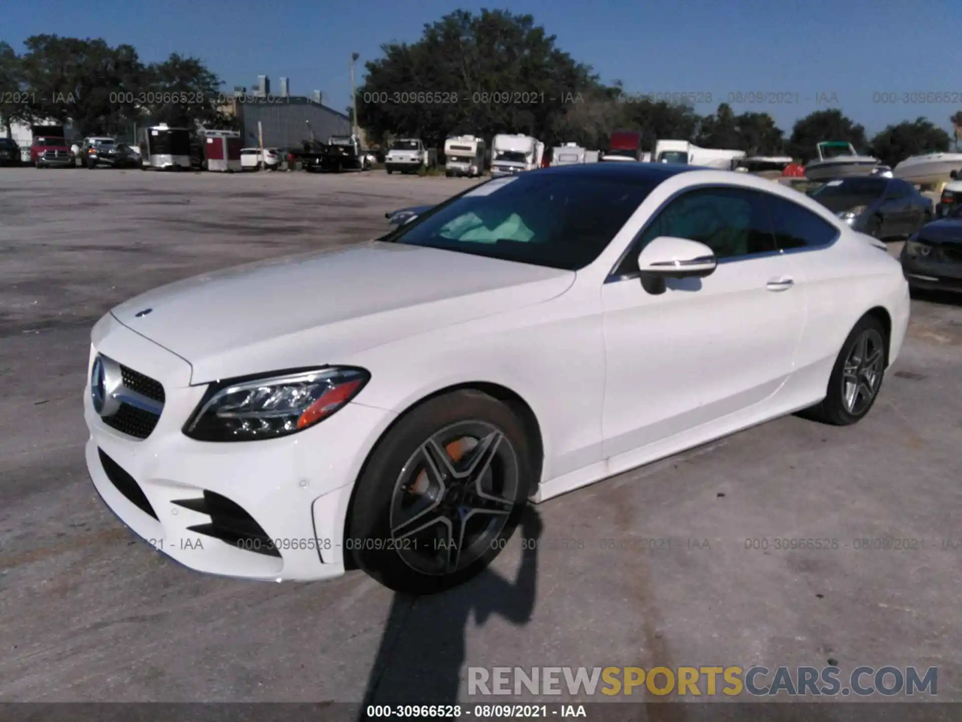 2 Photograph of a damaged car W1KWJ8DB4LF989185 MERCEDES-BENZ C-CLASS 2020