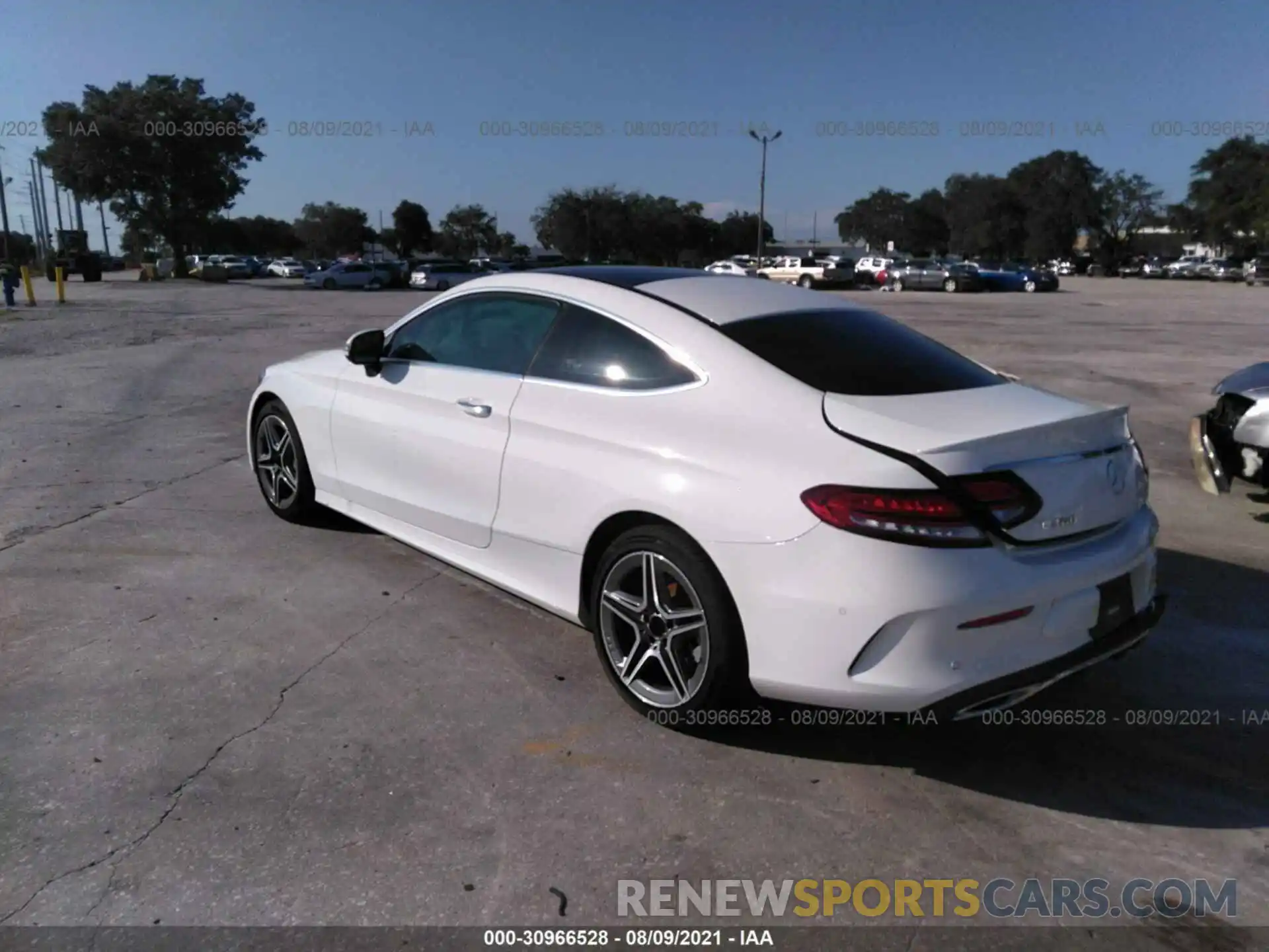 3 Photograph of a damaged car W1KWJ8DB4LF989185 MERCEDES-BENZ C-CLASS 2020