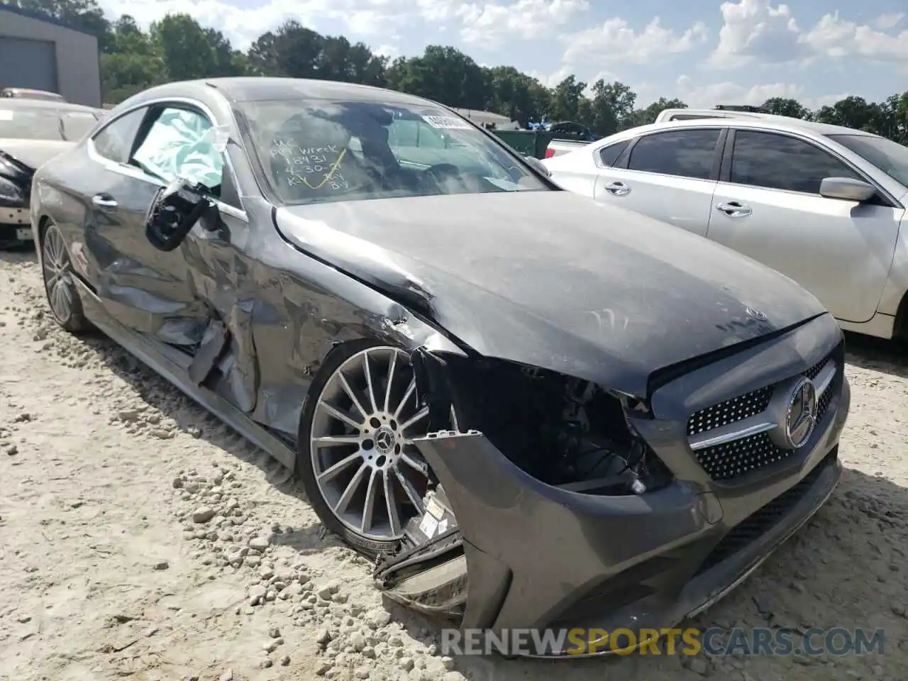 1 Photograph of a damaged car W1KWJ8DB4LG025308 MERCEDES-BENZ C-CLASS 2020