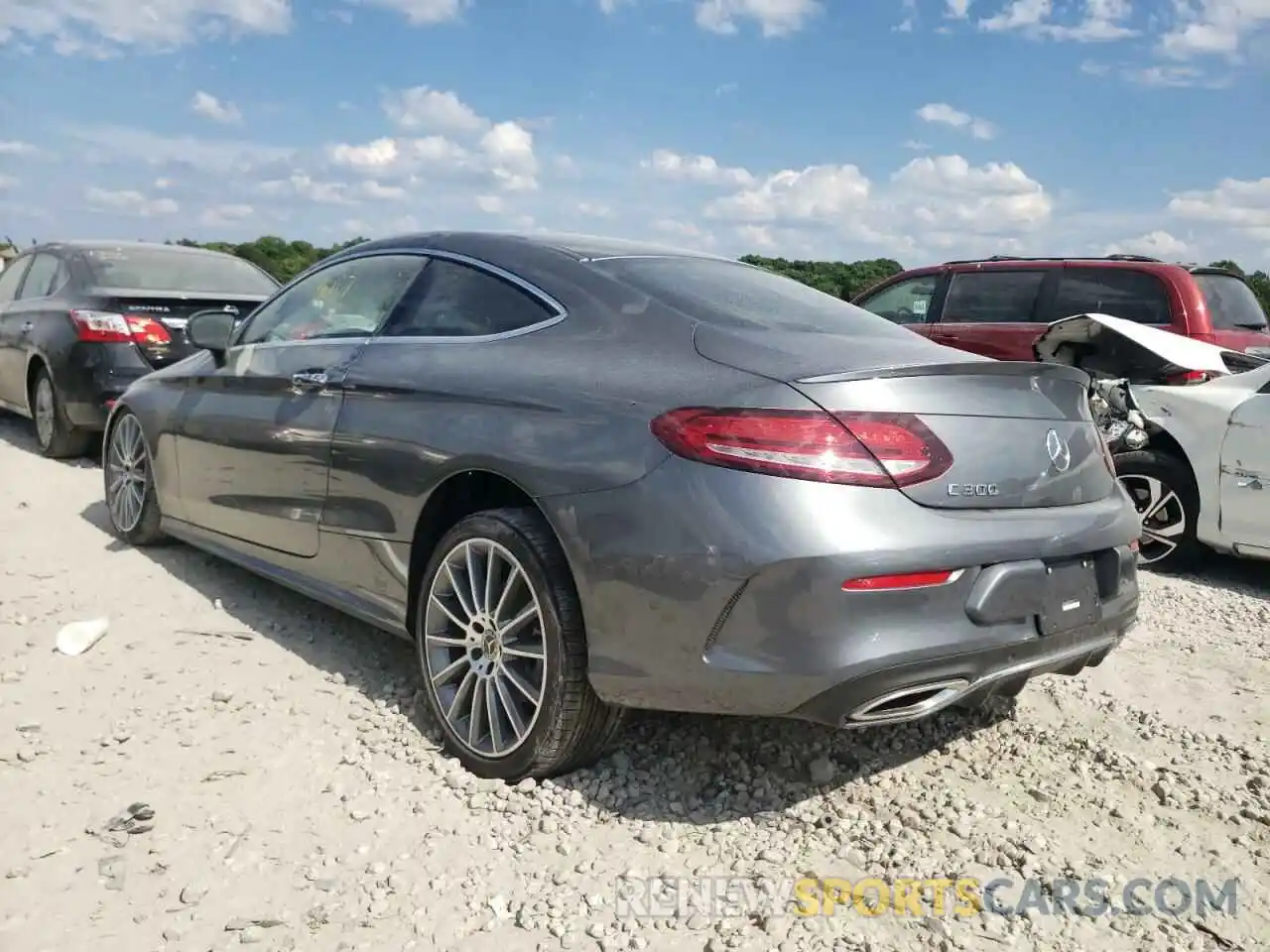 3 Photograph of a damaged car W1KWJ8DB4LG025308 MERCEDES-BENZ C-CLASS 2020