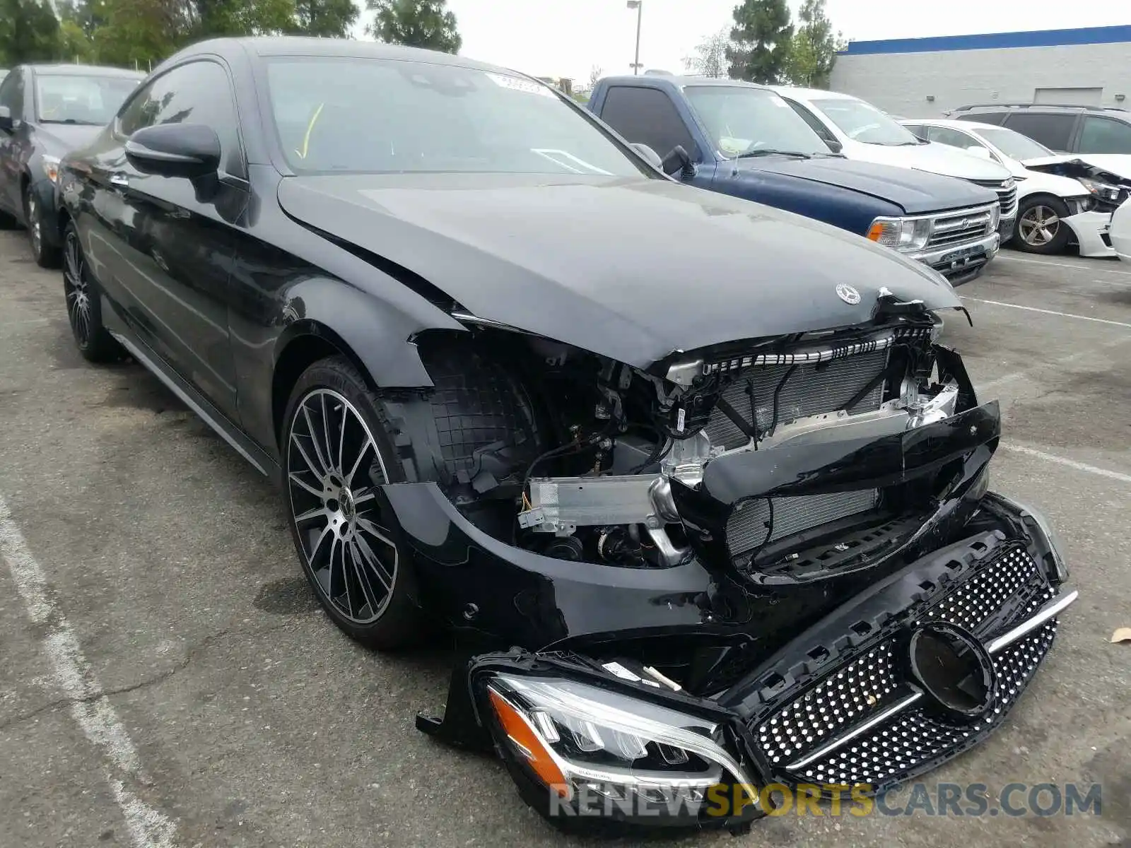 1 Photograph of a damaged car W1KWJ8DB5LF984285 MERCEDES-BENZ C CLASS 2020