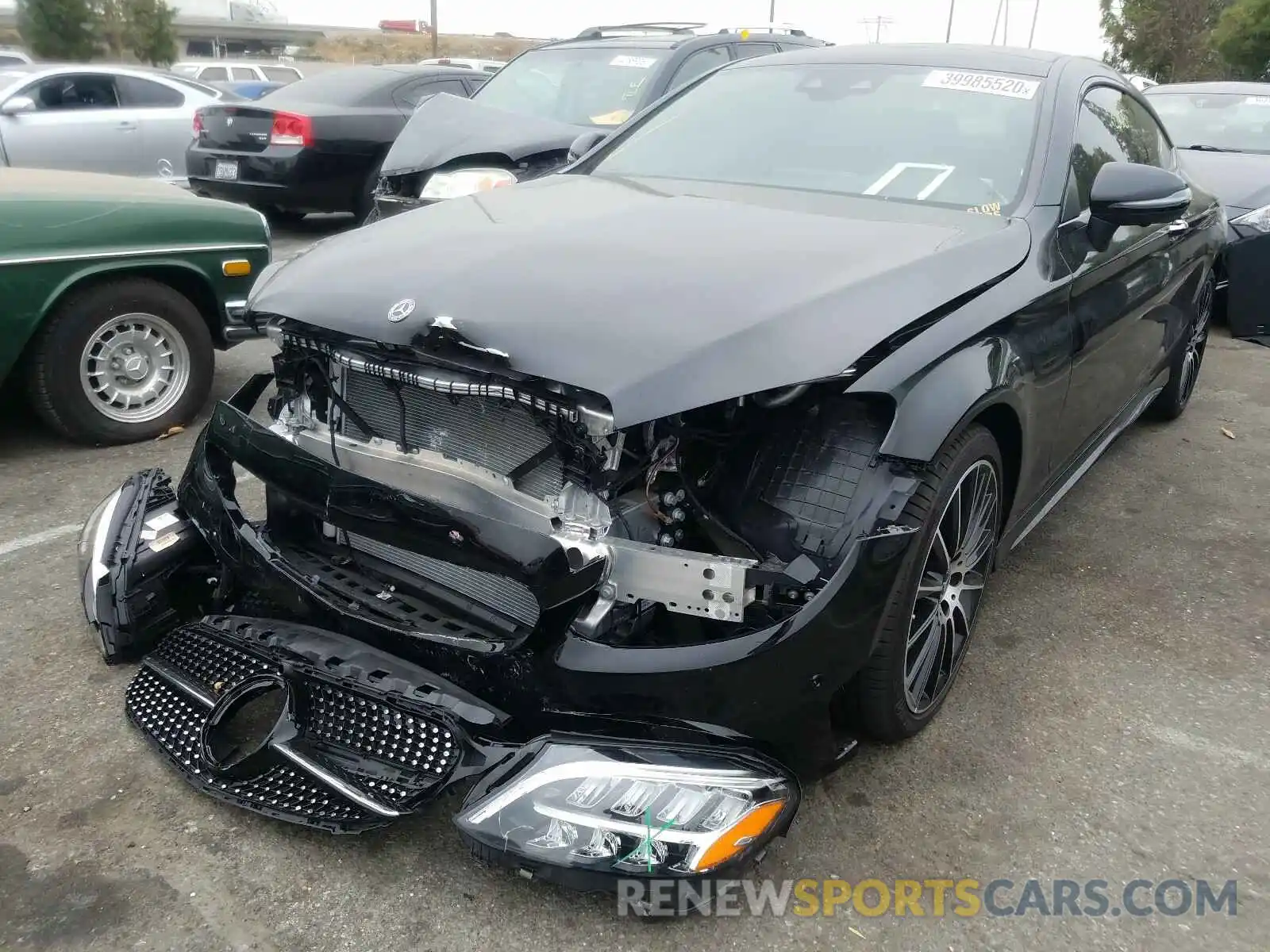 2 Photograph of a damaged car W1KWJ8DB5LF984285 MERCEDES-BENZ C CLASS 2020