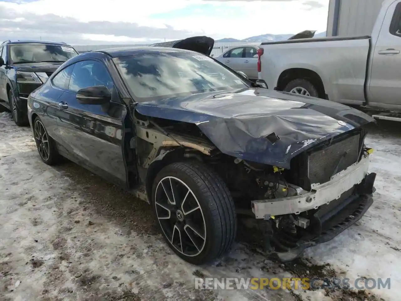 1 Photograph of a damaged car W1KWJ8DB5LF985498 MERCEDES-BENZ C-CLASS 2020