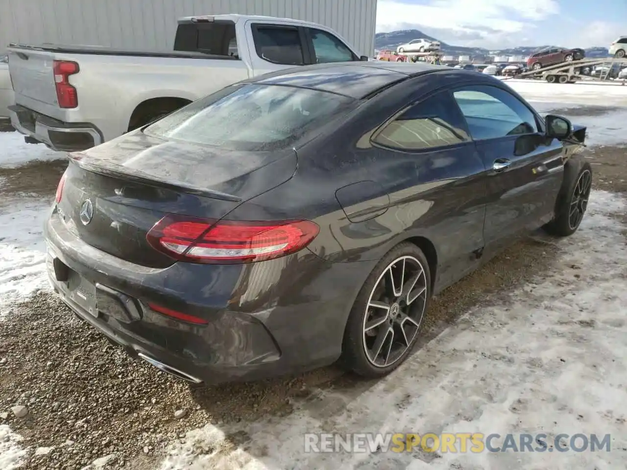 4 Photograph of a damaged car W1KWJ8DB5LF985498 MERCEDES-BENZ C-CLASS 2020