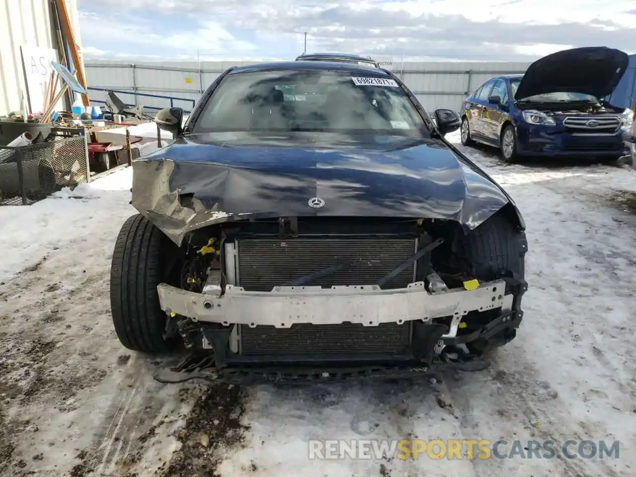 9 Photograph of a damaged car W1KWJ8DB5LF985498 MERCEDES-BENZ C-CLASS 2020