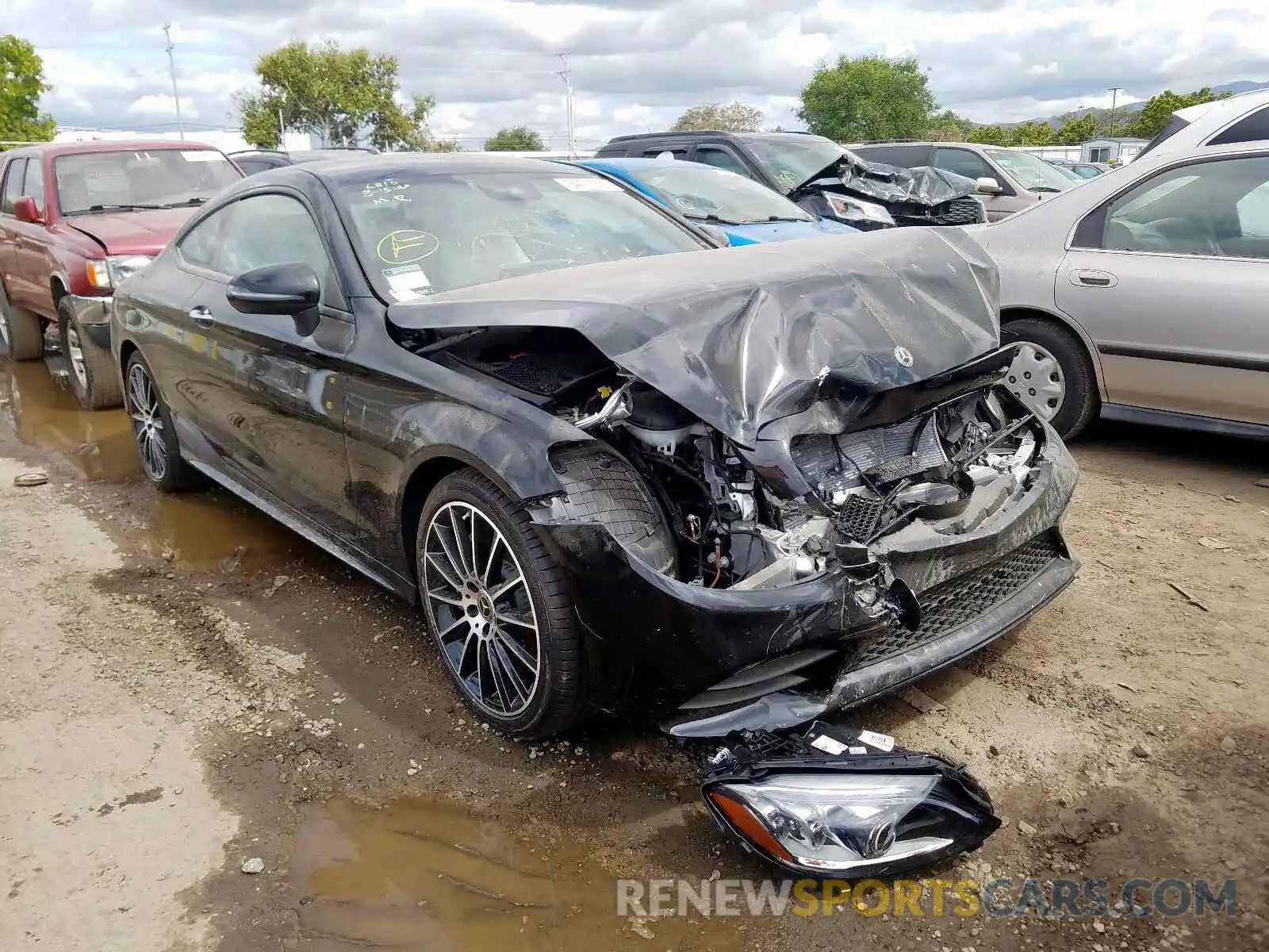 1 Photograph of a damaged car W1KWJ8DB5LF989311 MERCEDES-BENZ C CLASS 2020