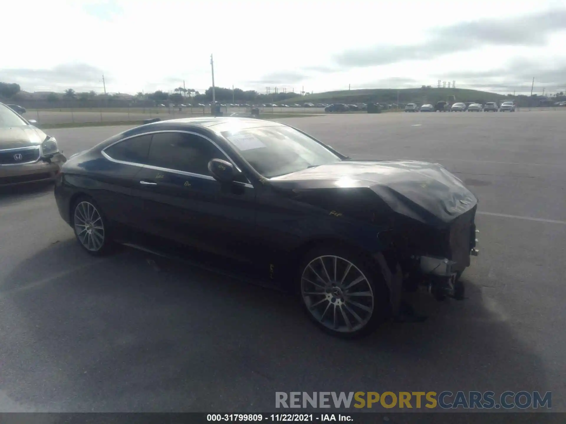 1 Photograph of a damaged car W1KWJ8DB5LF997294 MERCEDES-BENZ C-CLASS 2020