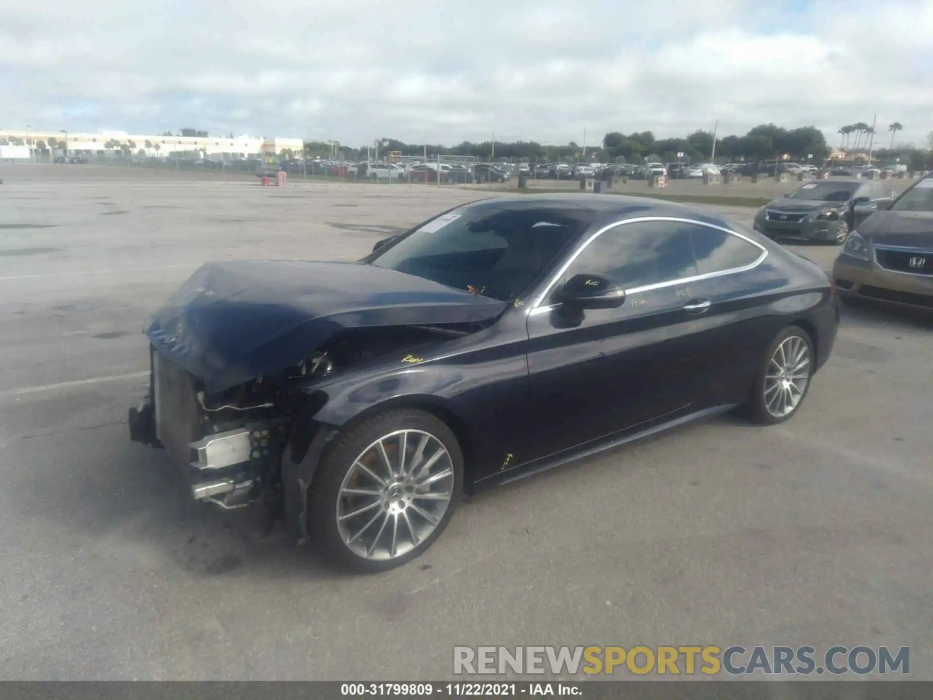 2 Photograph of a damaged car W1KWJ8DB5LF997294 MERCEDES-BENZ C-CLASS 2020