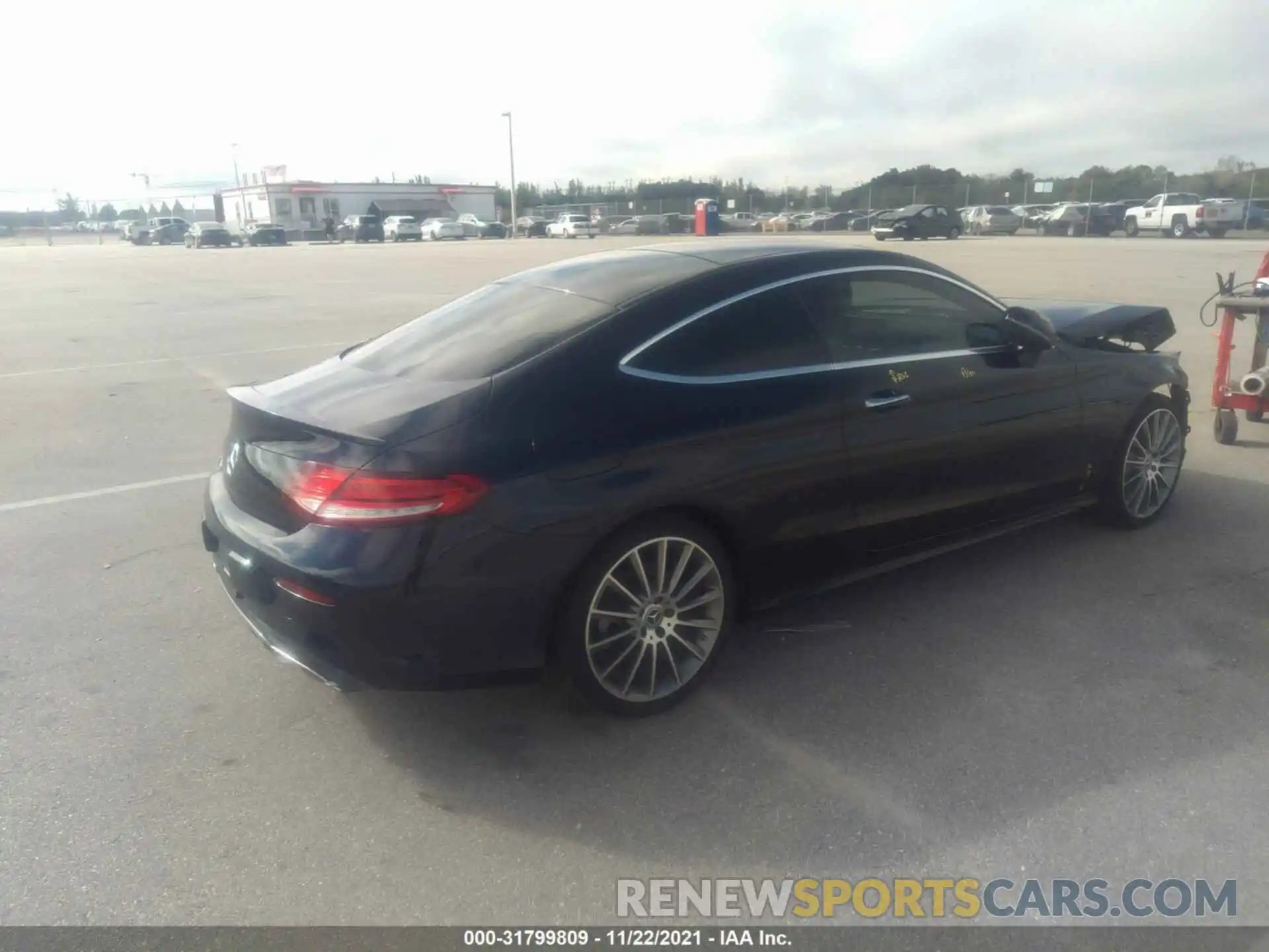 4 Photograph of a damaged car W1KWJ8DB5LF997294 MERCEDES-BENZ C-CLASS 2020