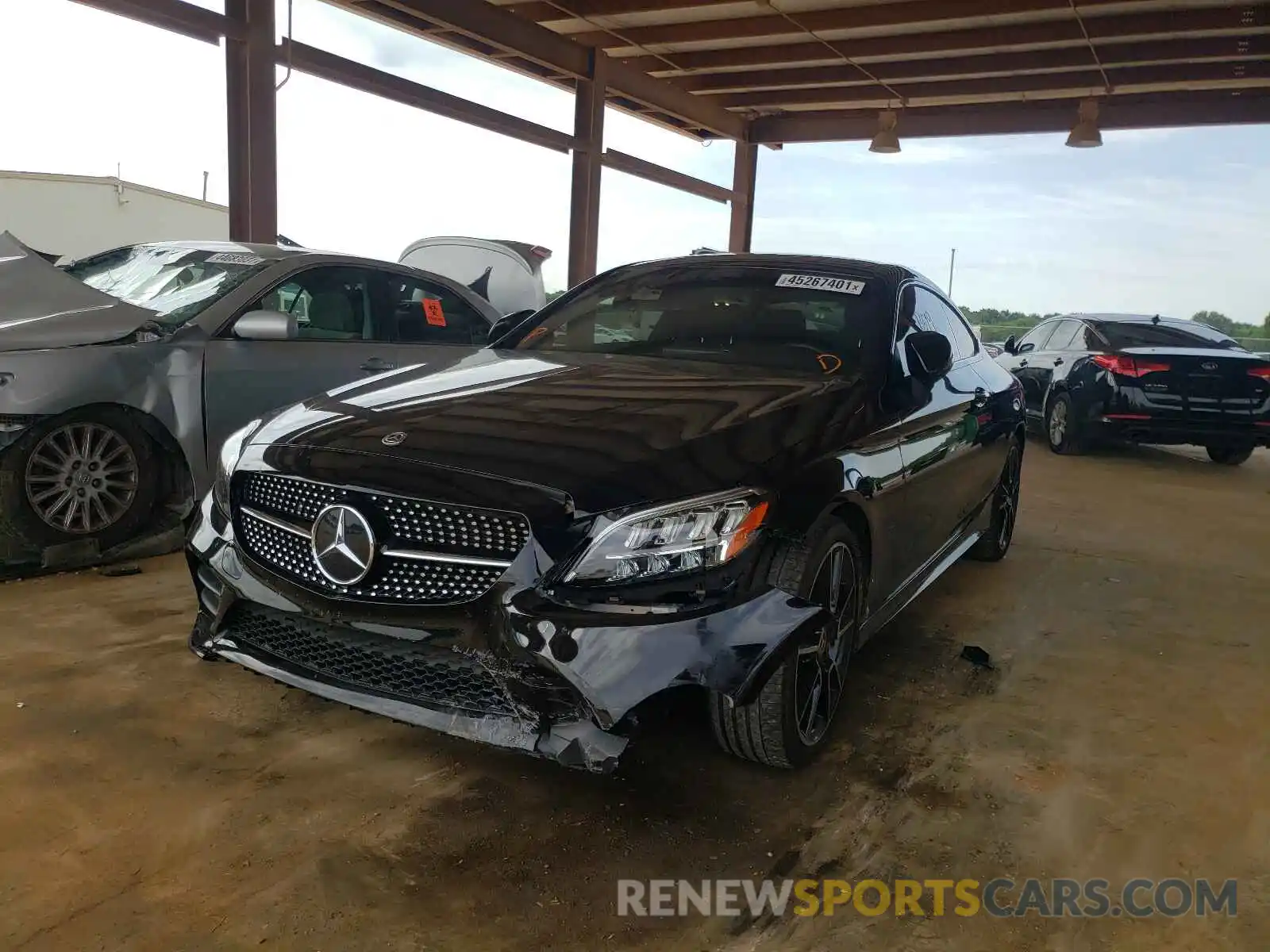 2 Photograph of a damaged car W1KWJ8DB5LG010994 MERCEDES-BENZ C-CLASS 2020