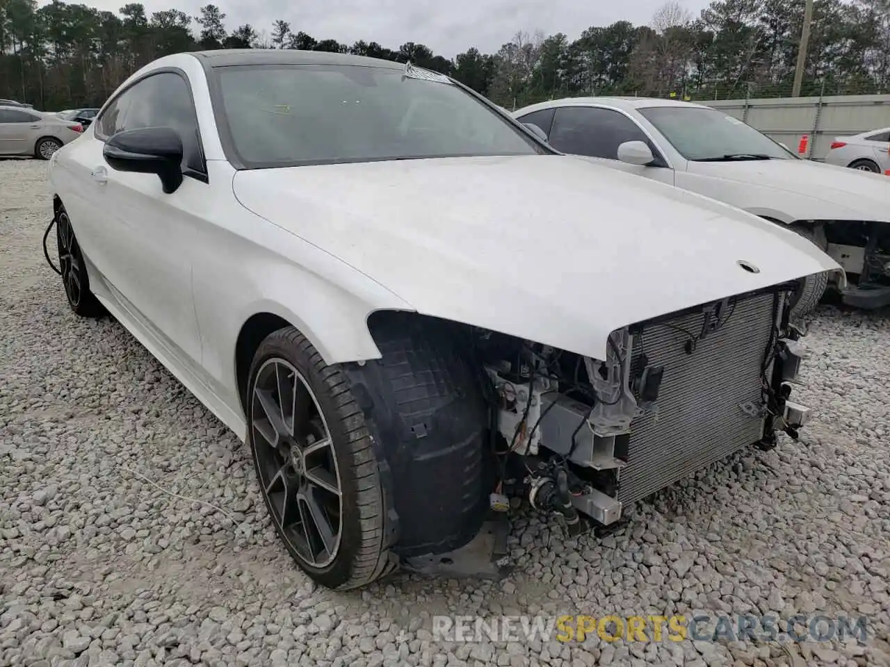 1 Photograph of a damaged car W1KWJ8DB8LF996186 MERCEDES-BENZ C-CLASS 2020