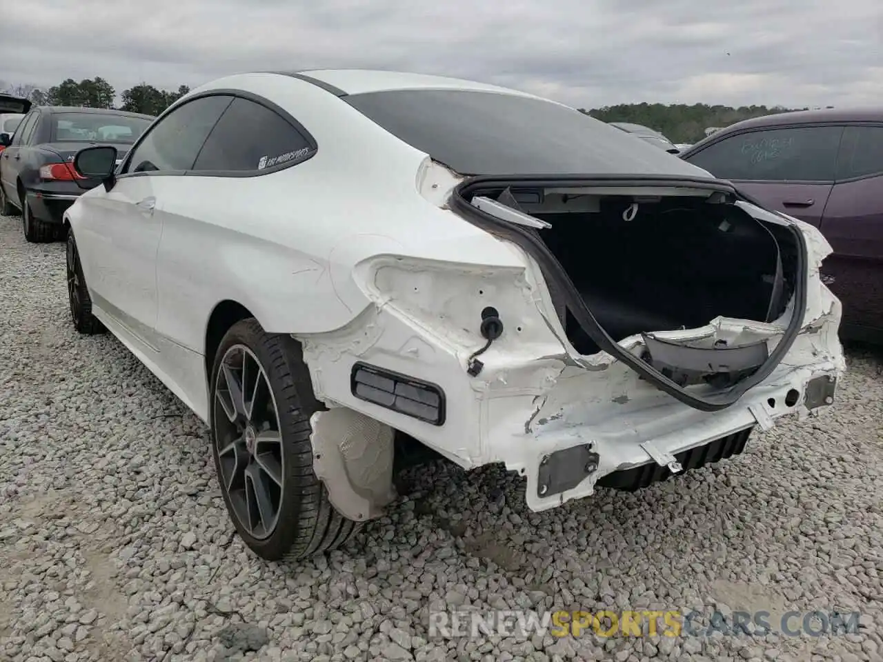 3 Photograph of a damaged car W1KWJ8DB8LF996186 MERCEDES-BENZ C-CLASS 2020