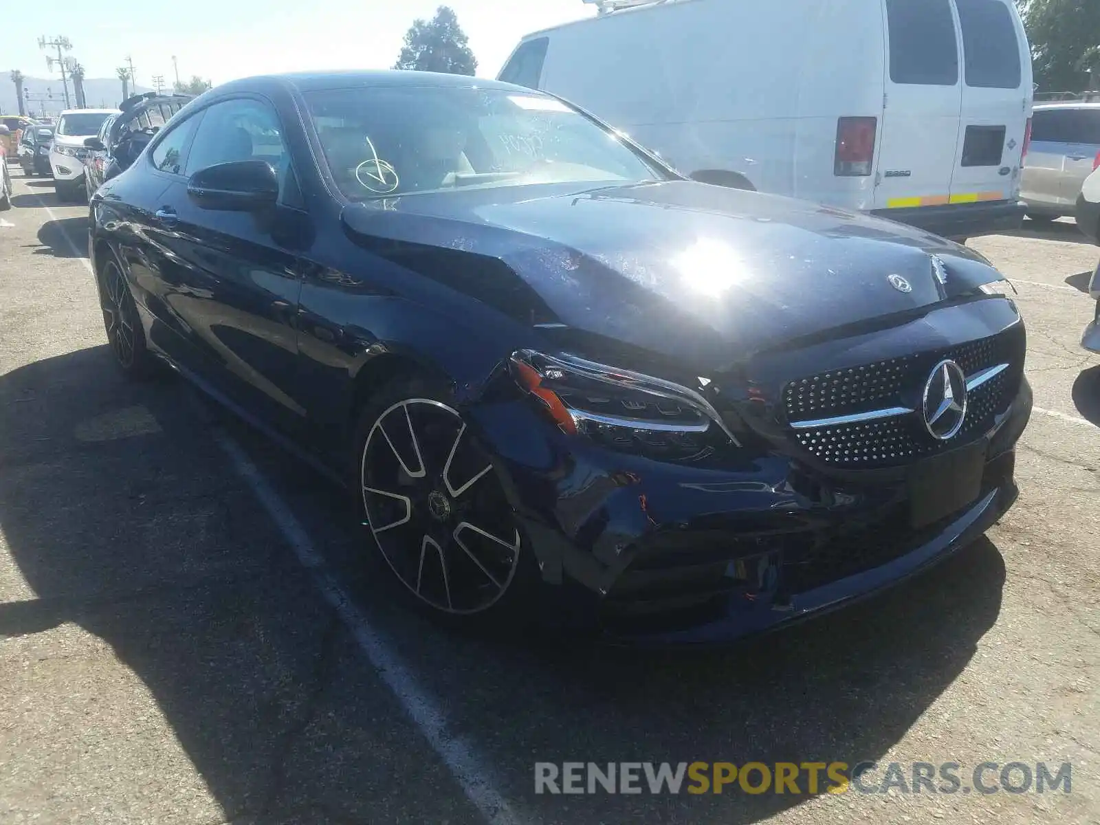 1 Photograph of a damaged car W1KWJ8DB8LF996219 MERCEDES-BENZ C CLASS 2020