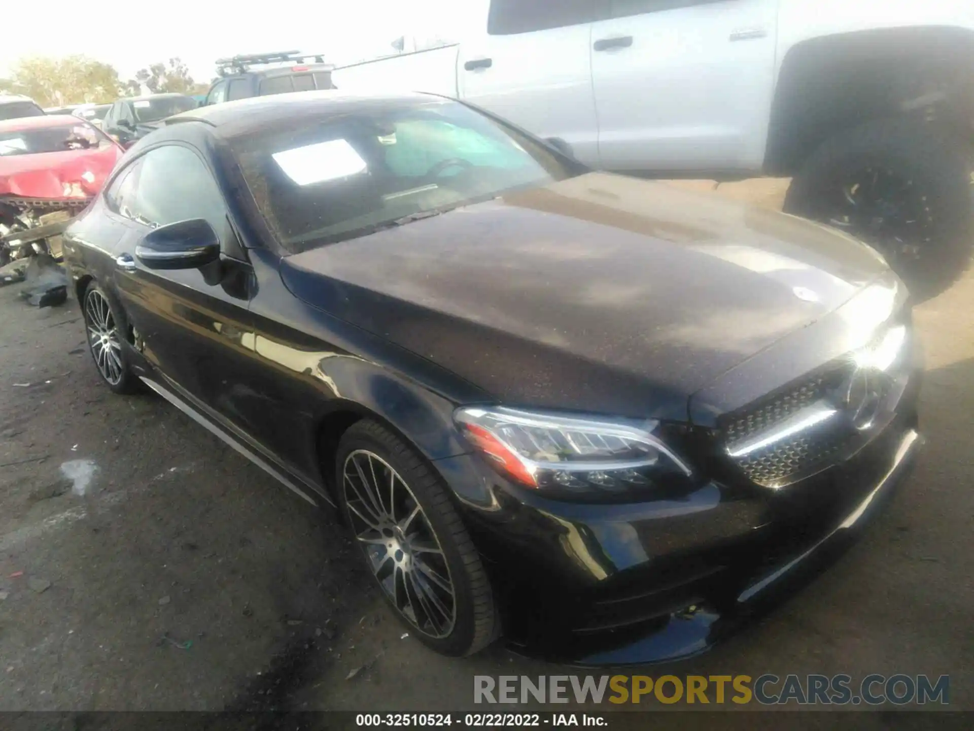 1 Photograph of a damaged car W1KWJ8DBXLF985383 MERCEDES-BENZ C-CLASS 2020