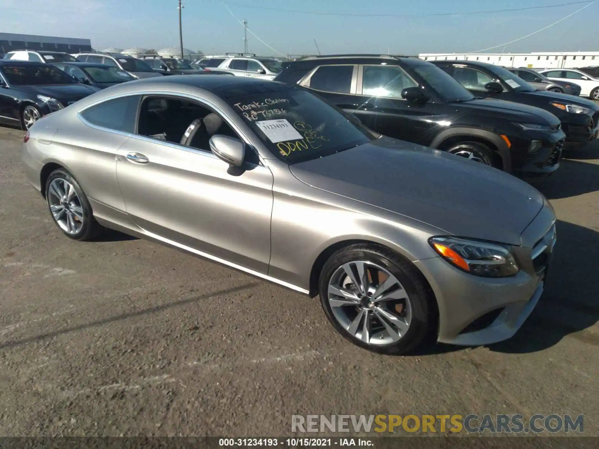 1 Photograph of a damaged car W1KWJ8EB4LF992280 MERCEDES-BENZ C-CLASS 2020